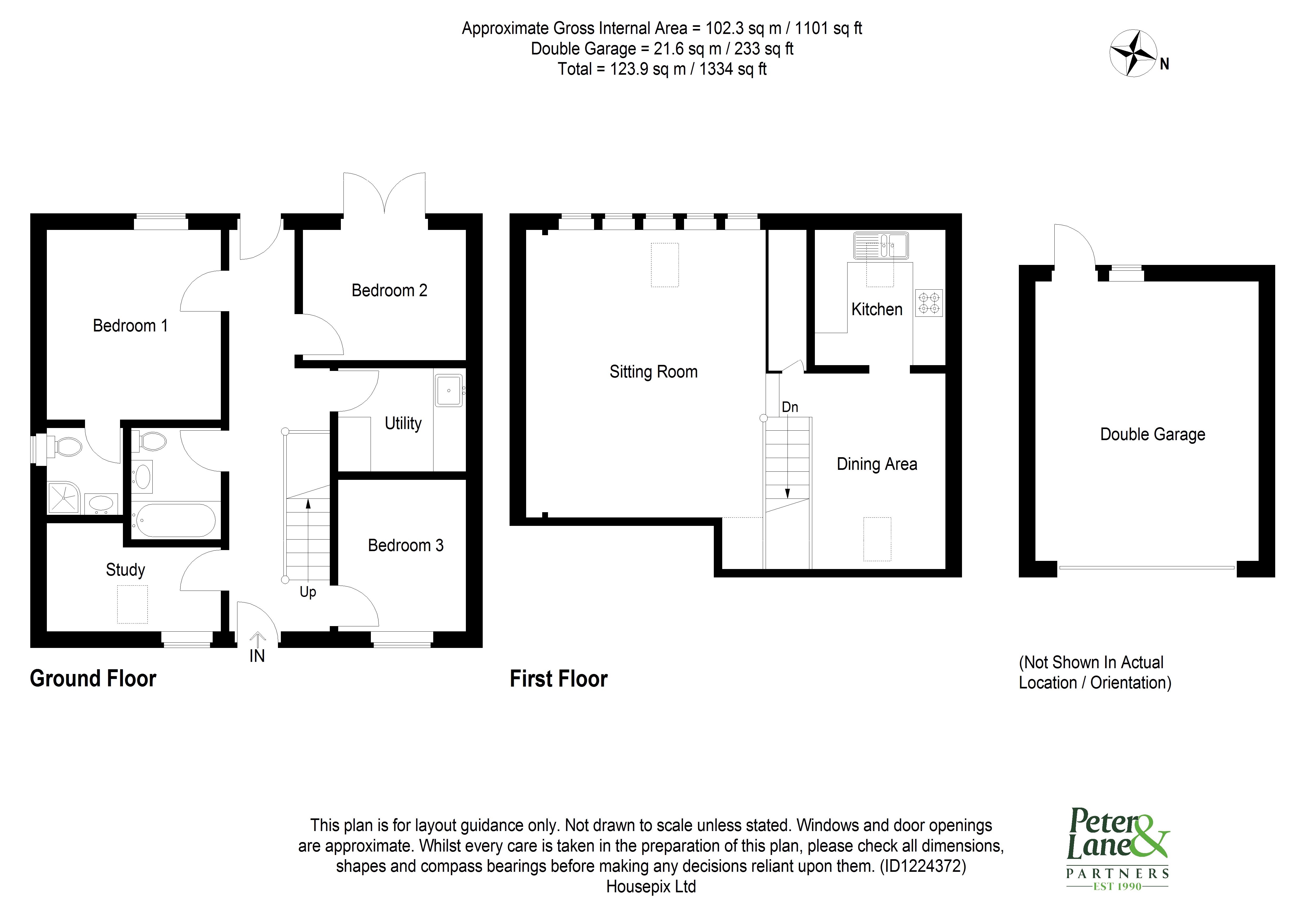 Floorplan for Godmanchester, Huntingdon