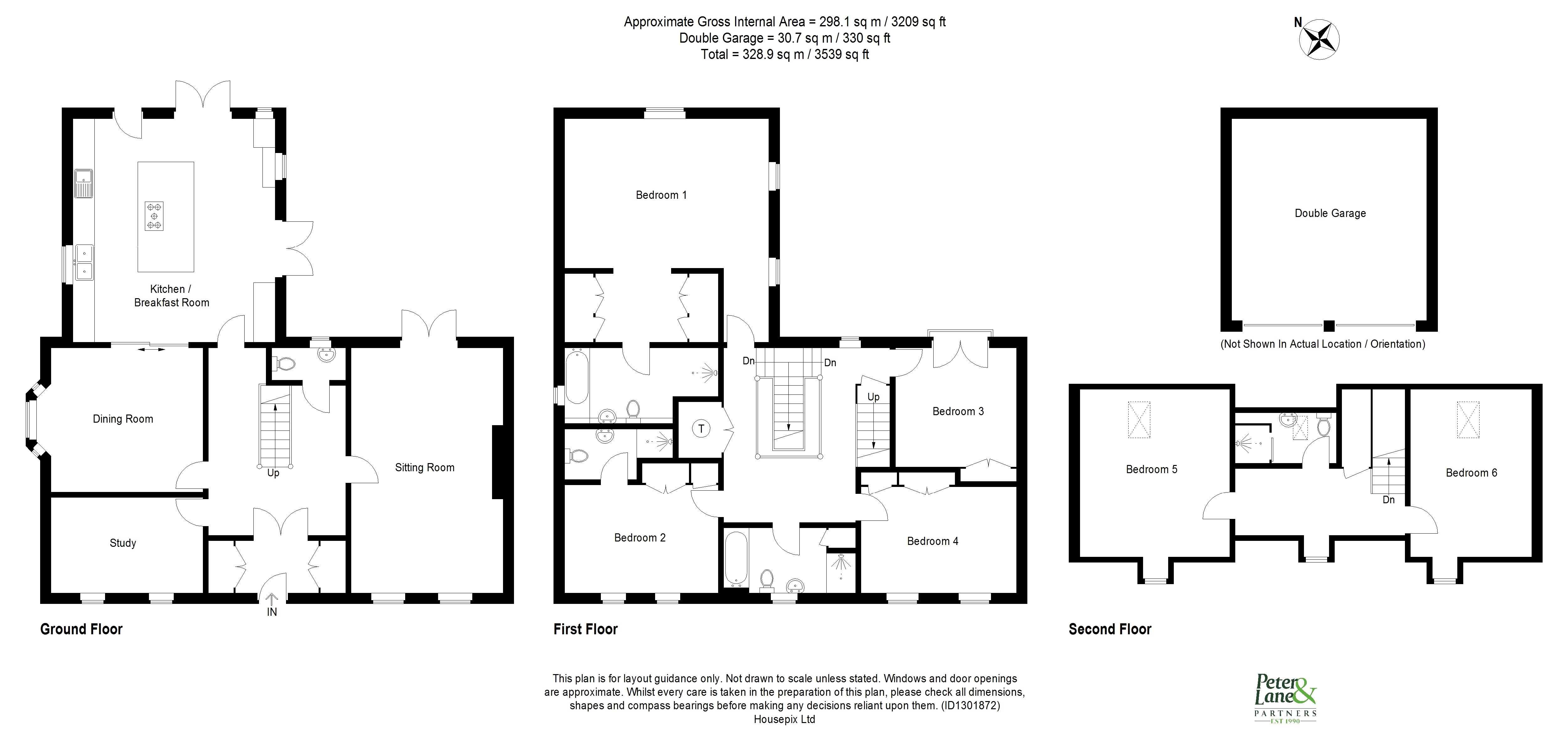Floorplan for Godmanchester, Huntingdon