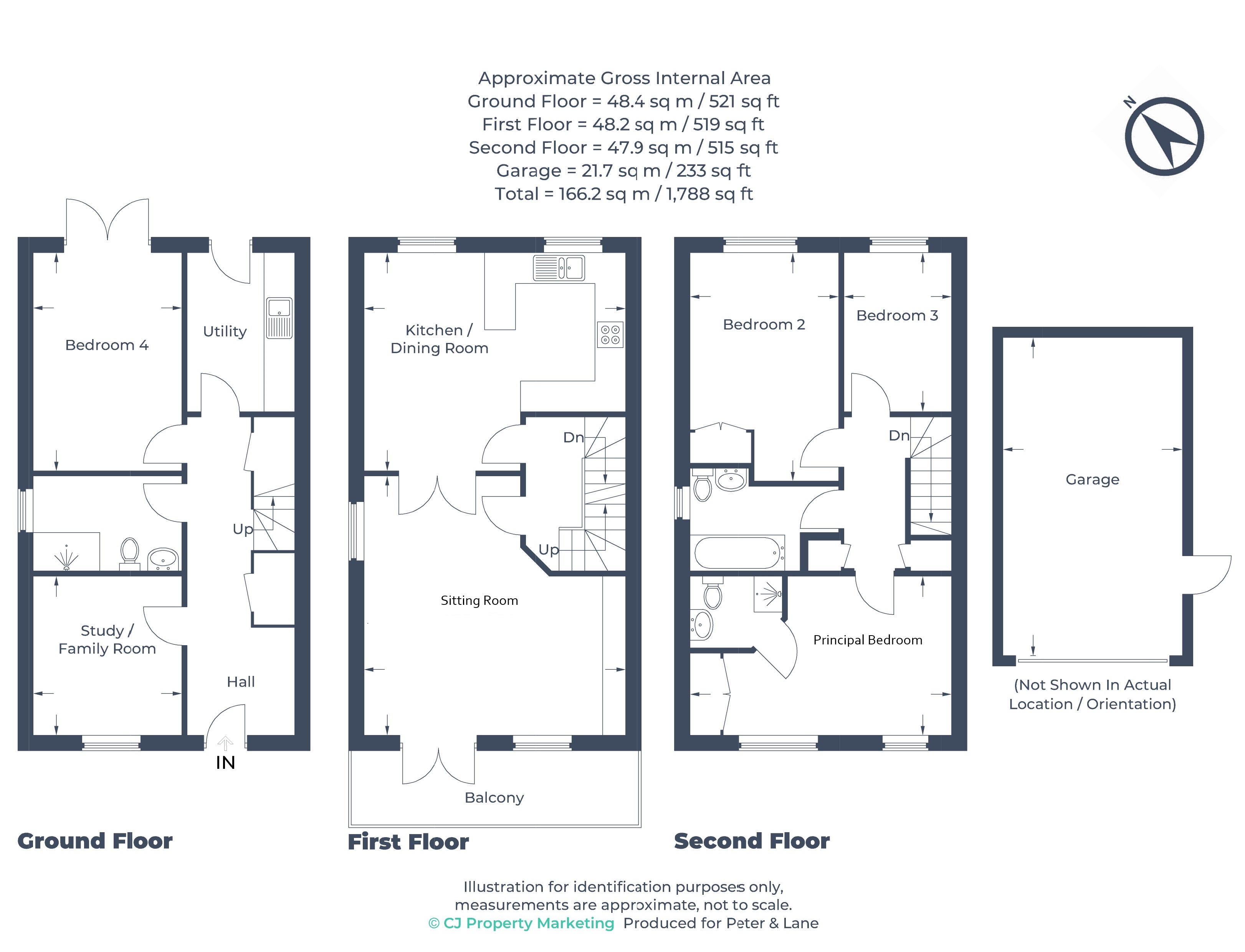 Floorplan for Alconbury Weald, Huntingdon