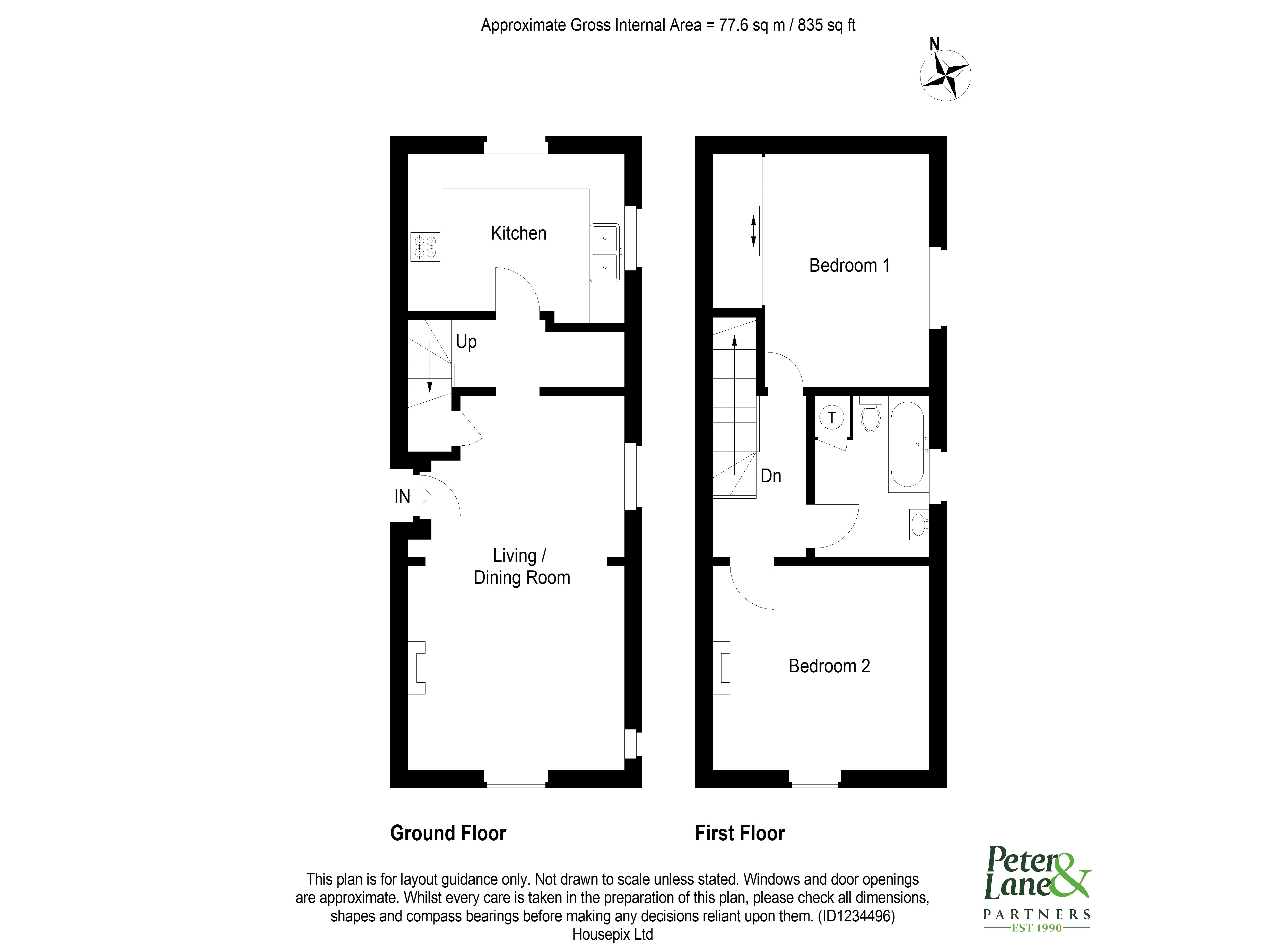 Floorplan for Alconbury Weston, Huntingdon