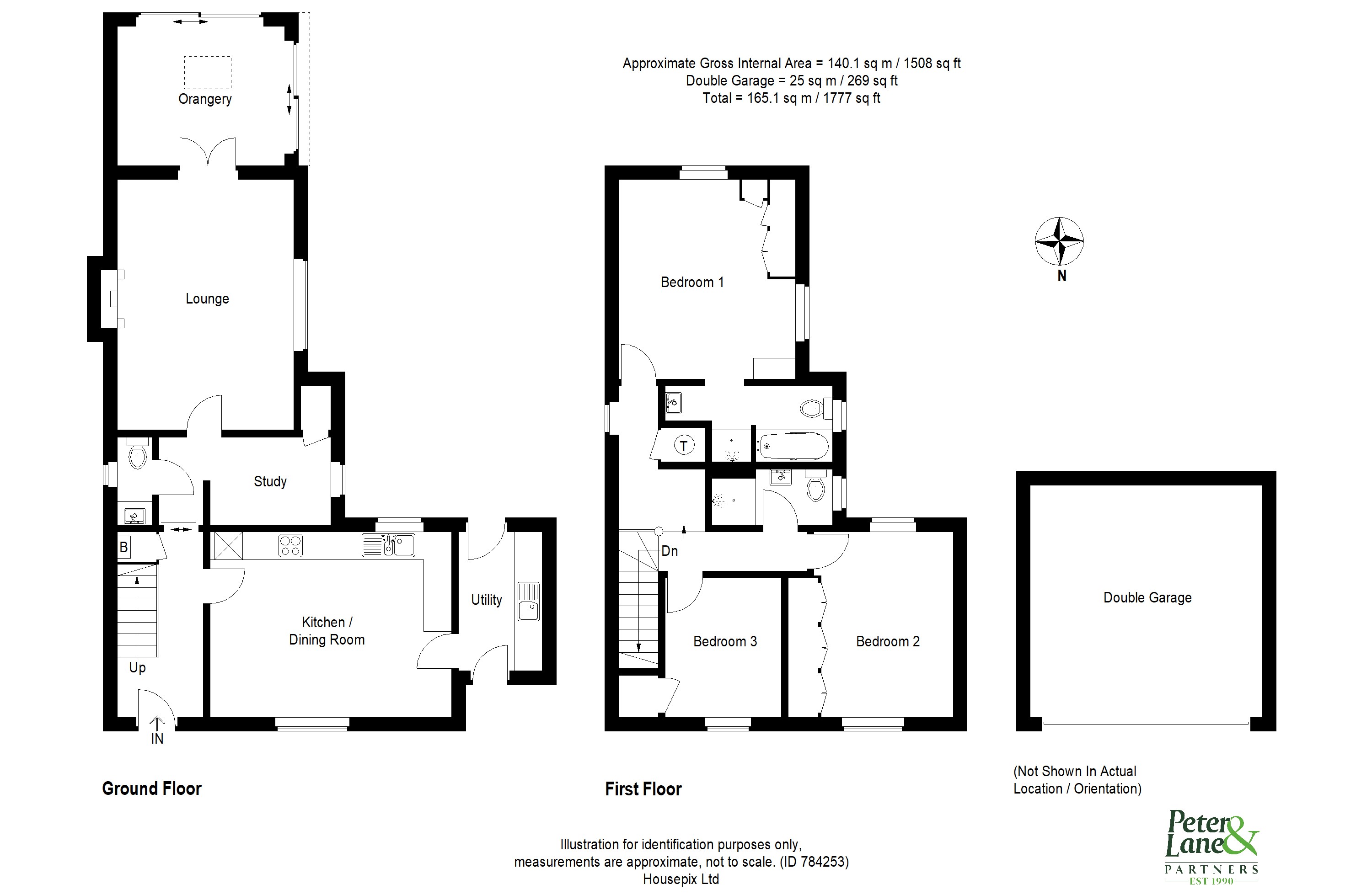 Floorplan for Brampton, Huntingdon