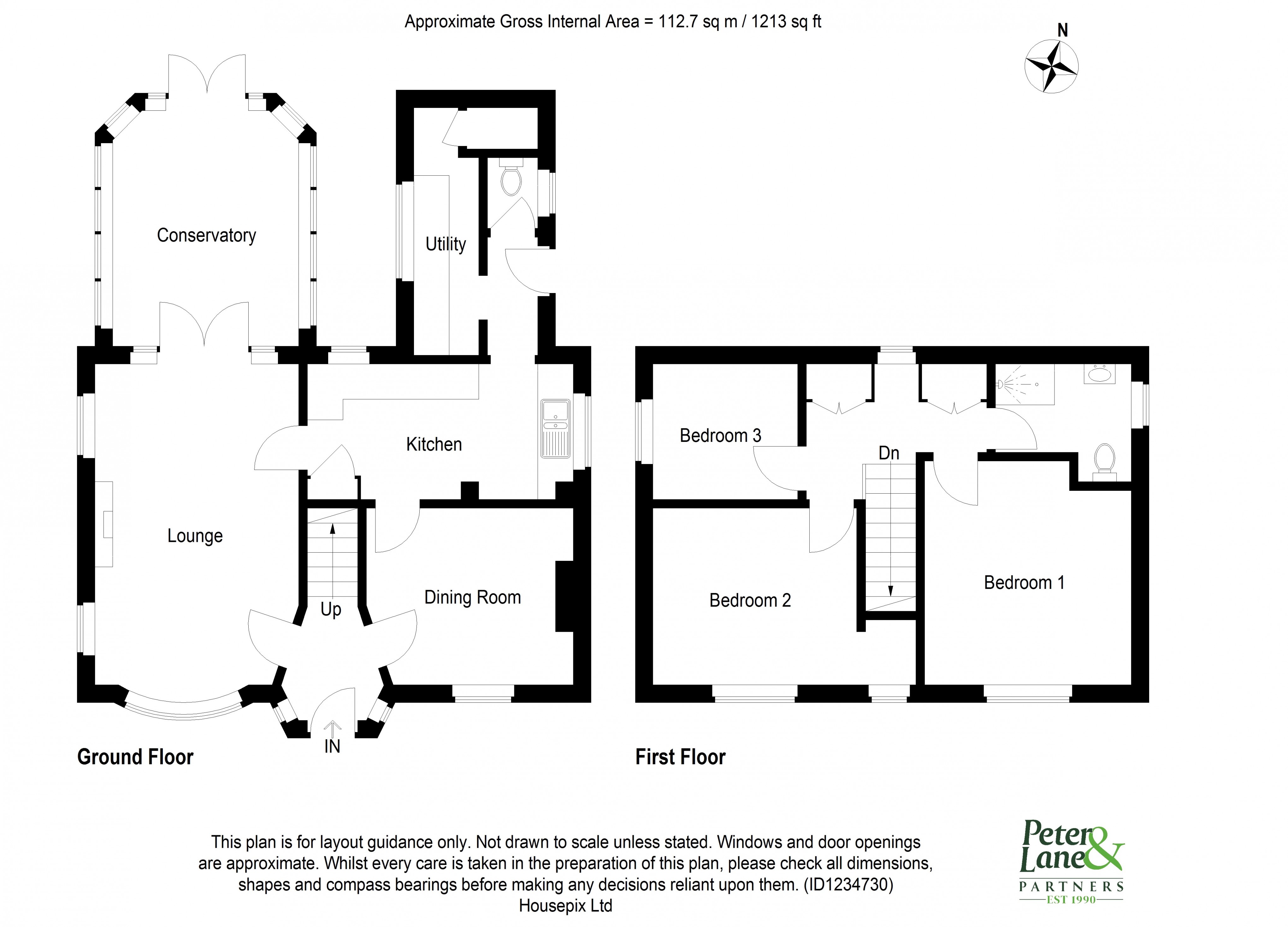 Floorplan for Woodwalton, Huntingdon