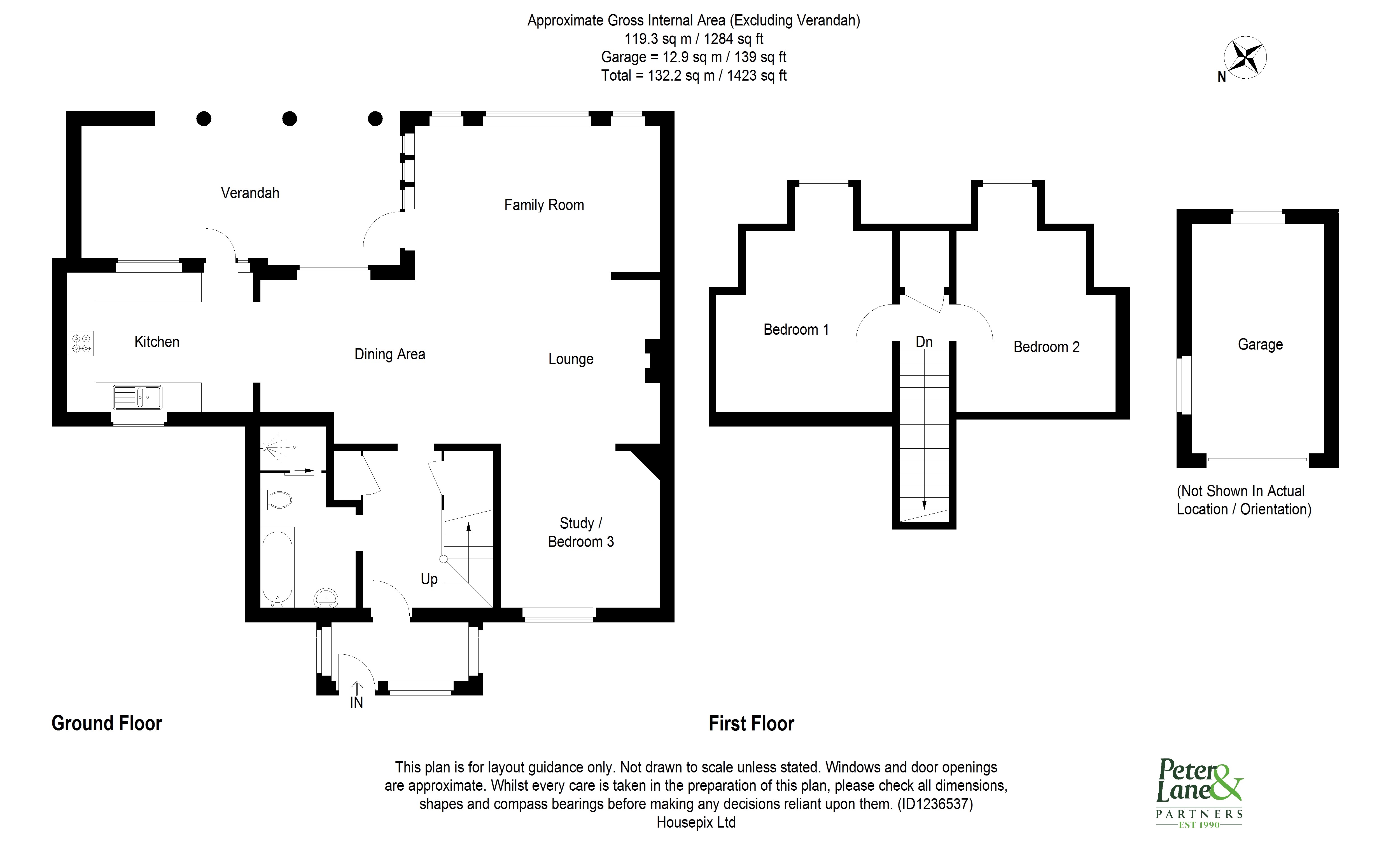 Floorplan for Alconbury, Huntingdon