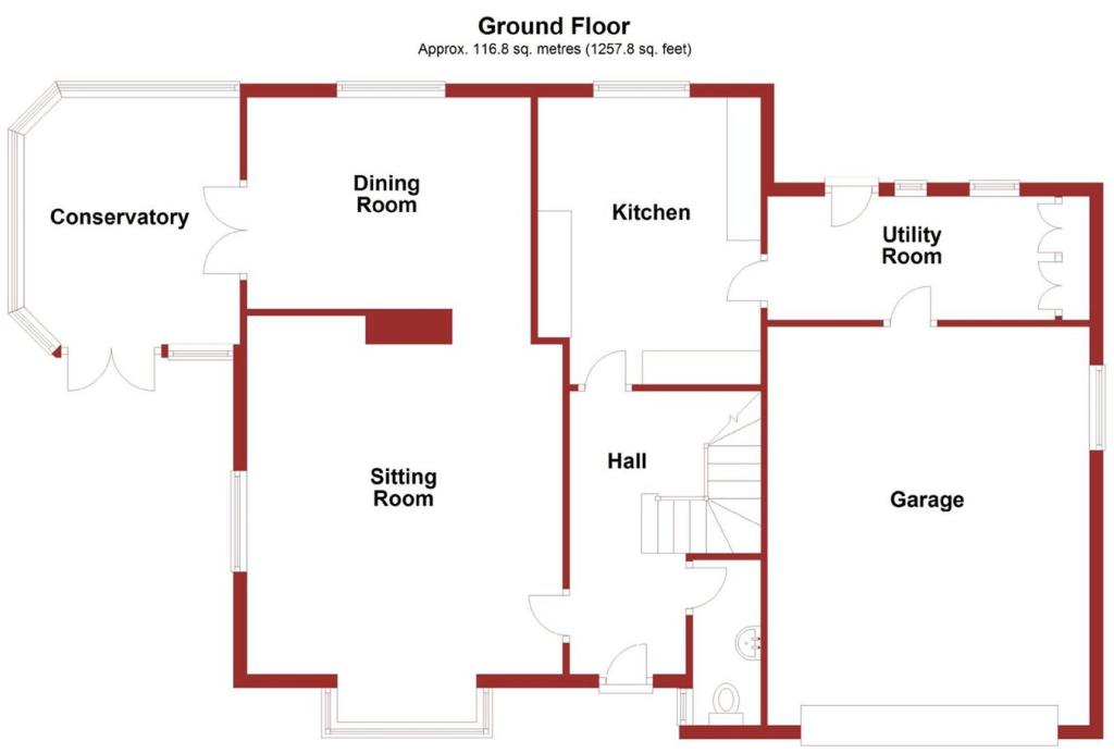 Floorplan for Little Stukeley, Huntingdon