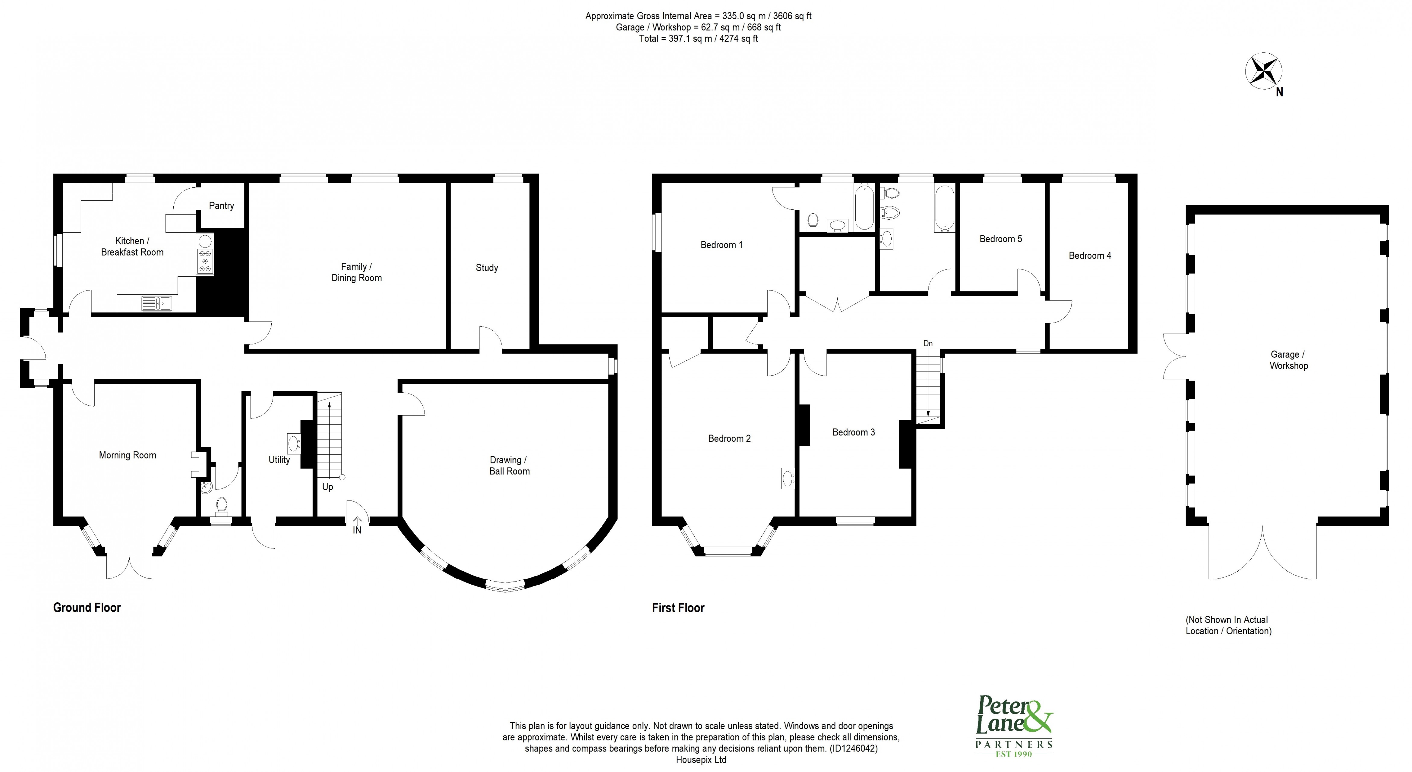 Floorplan for Wistow, Huntingdon