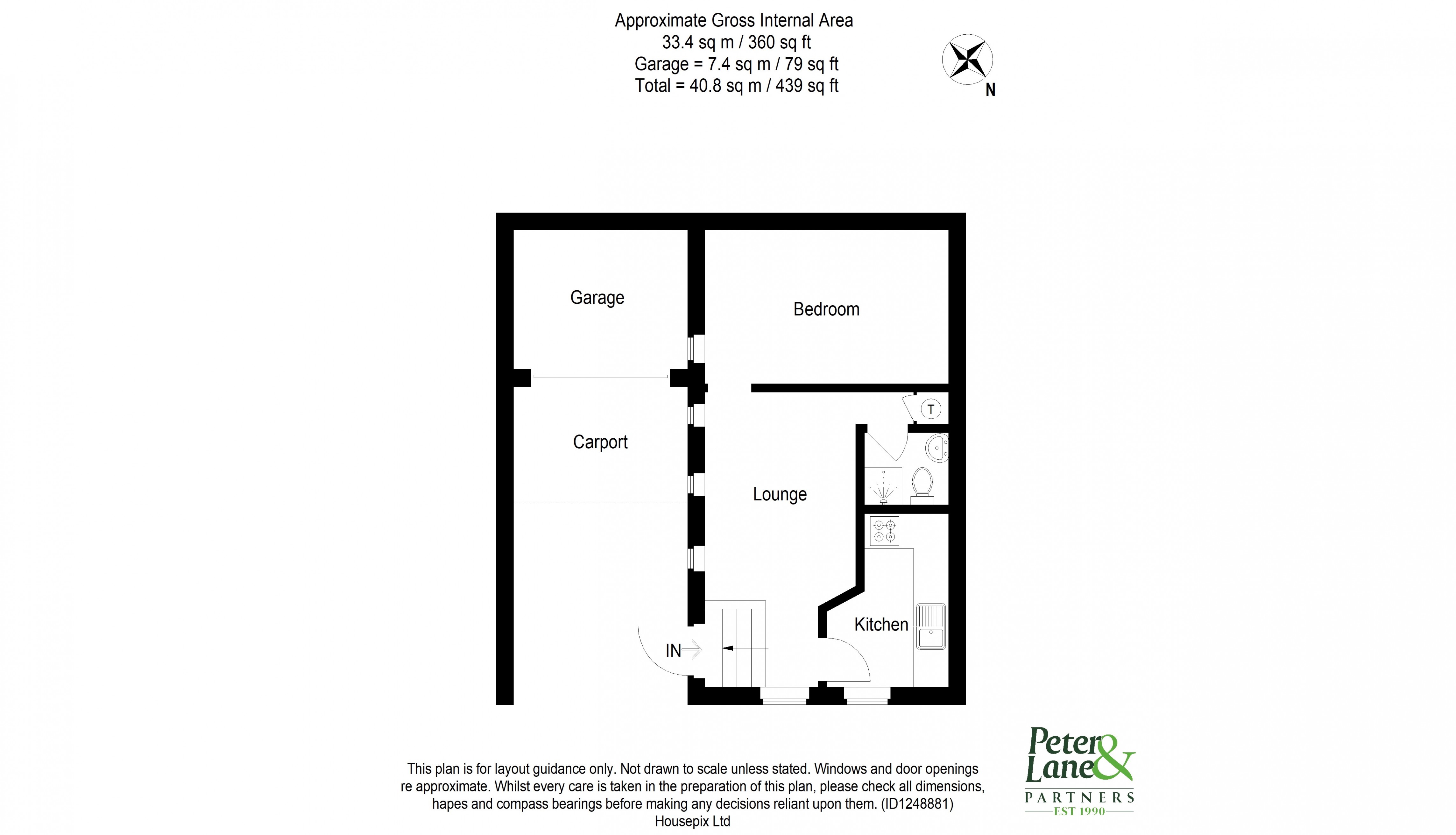 Floorplan for Ramsey, Huntingdon