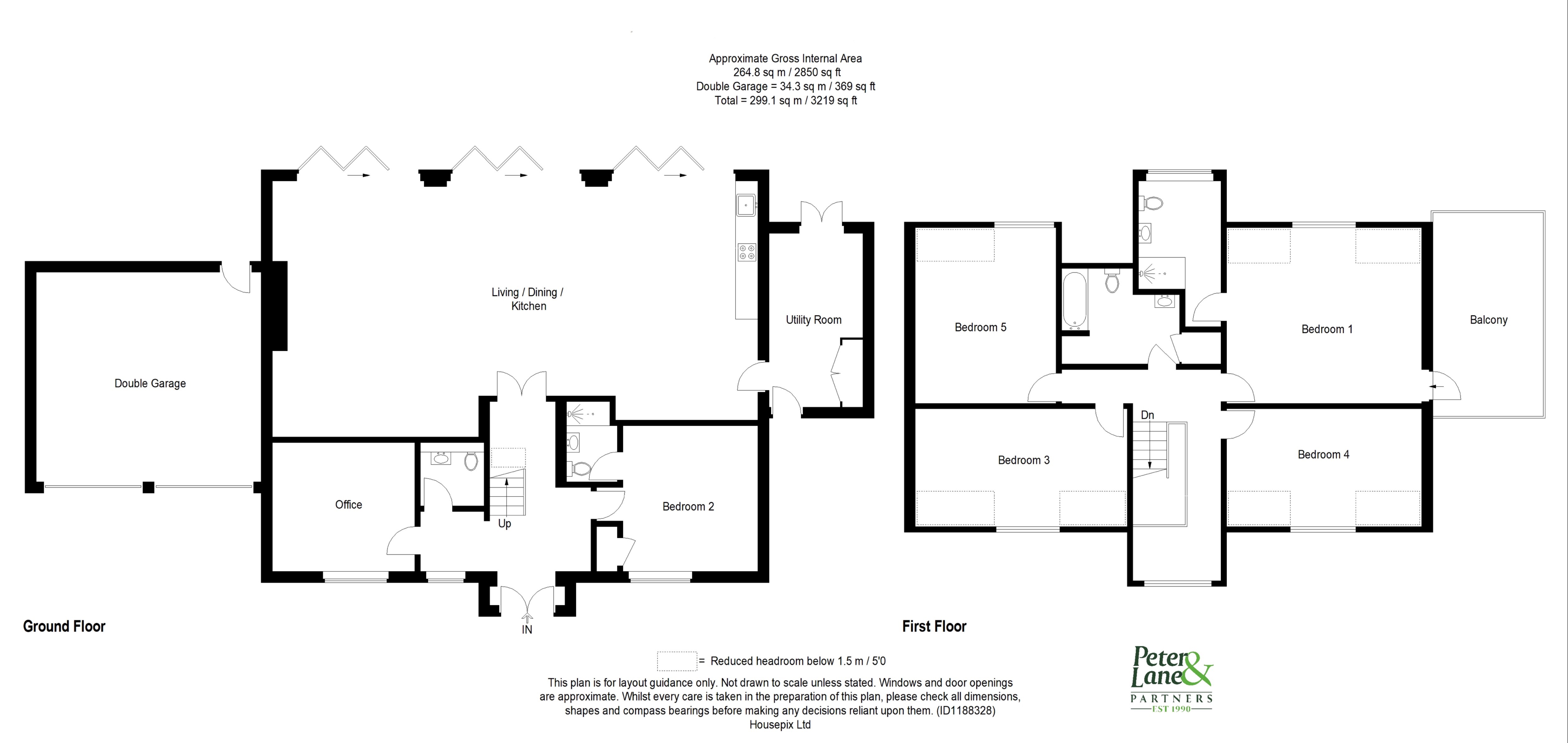 Floorplan for Little Stukeley, Huntingdon