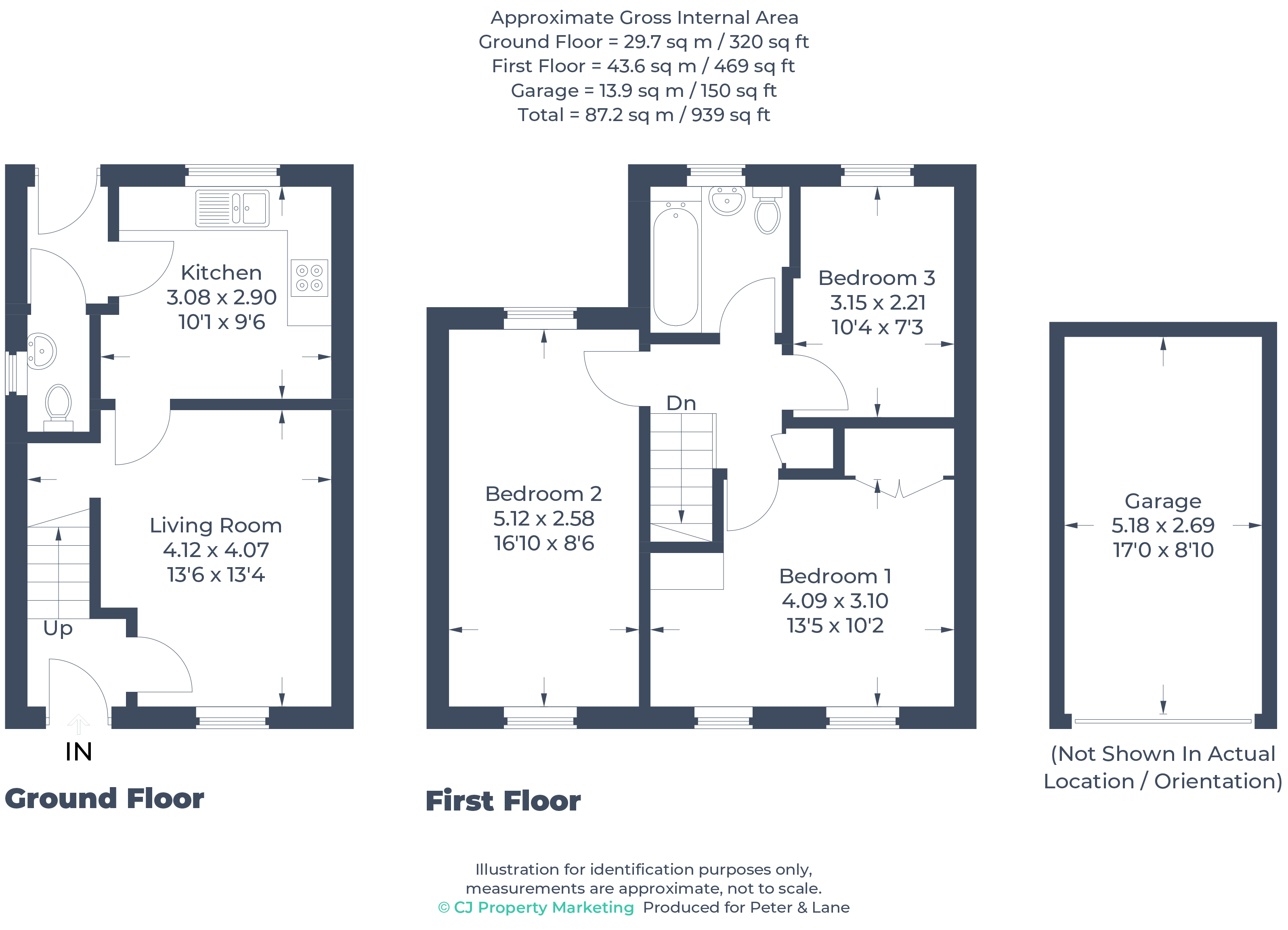 Floorplan for Eynesbury, St Neots, Cambridgeshire