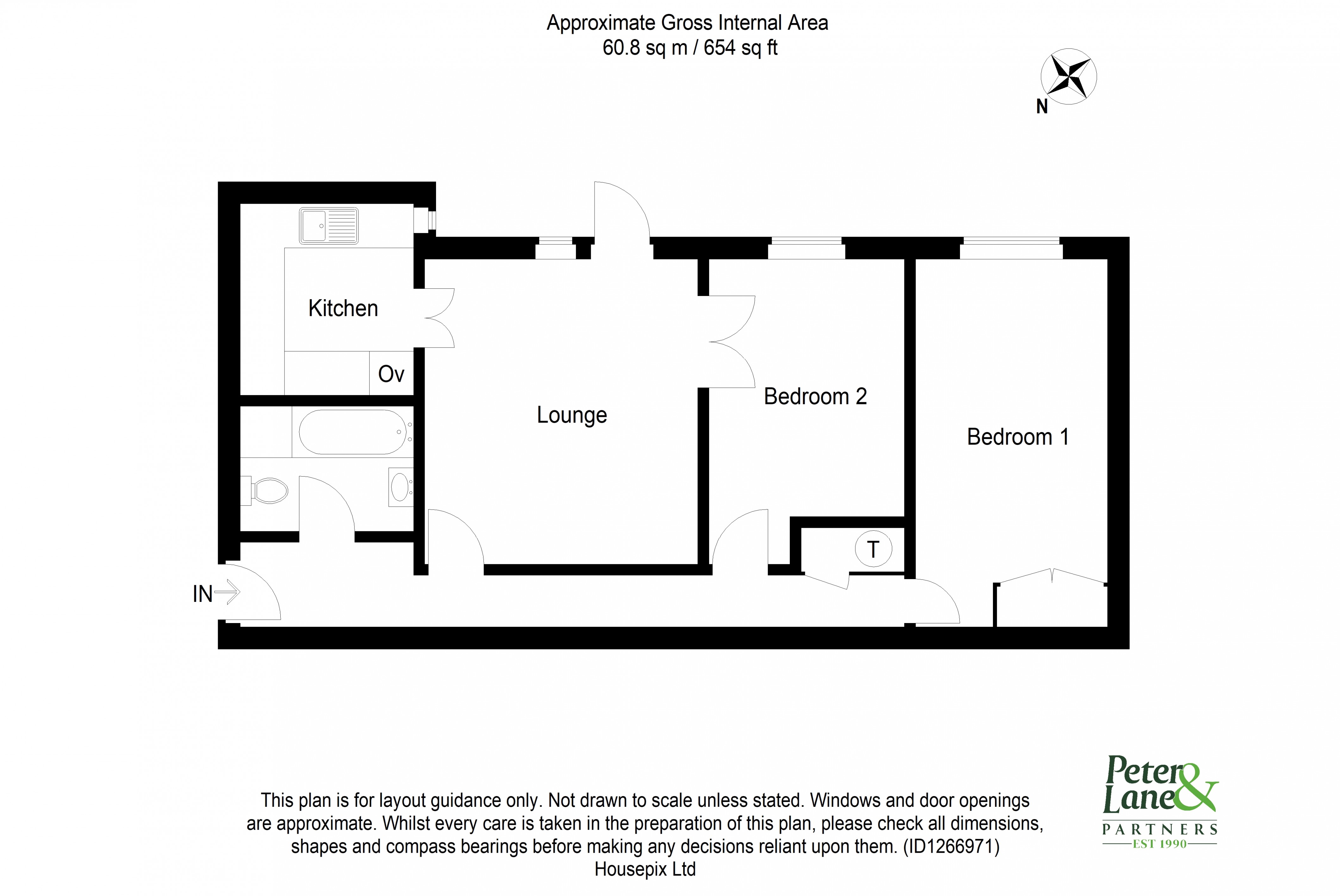 Floorplan for George Street, Huntingdon