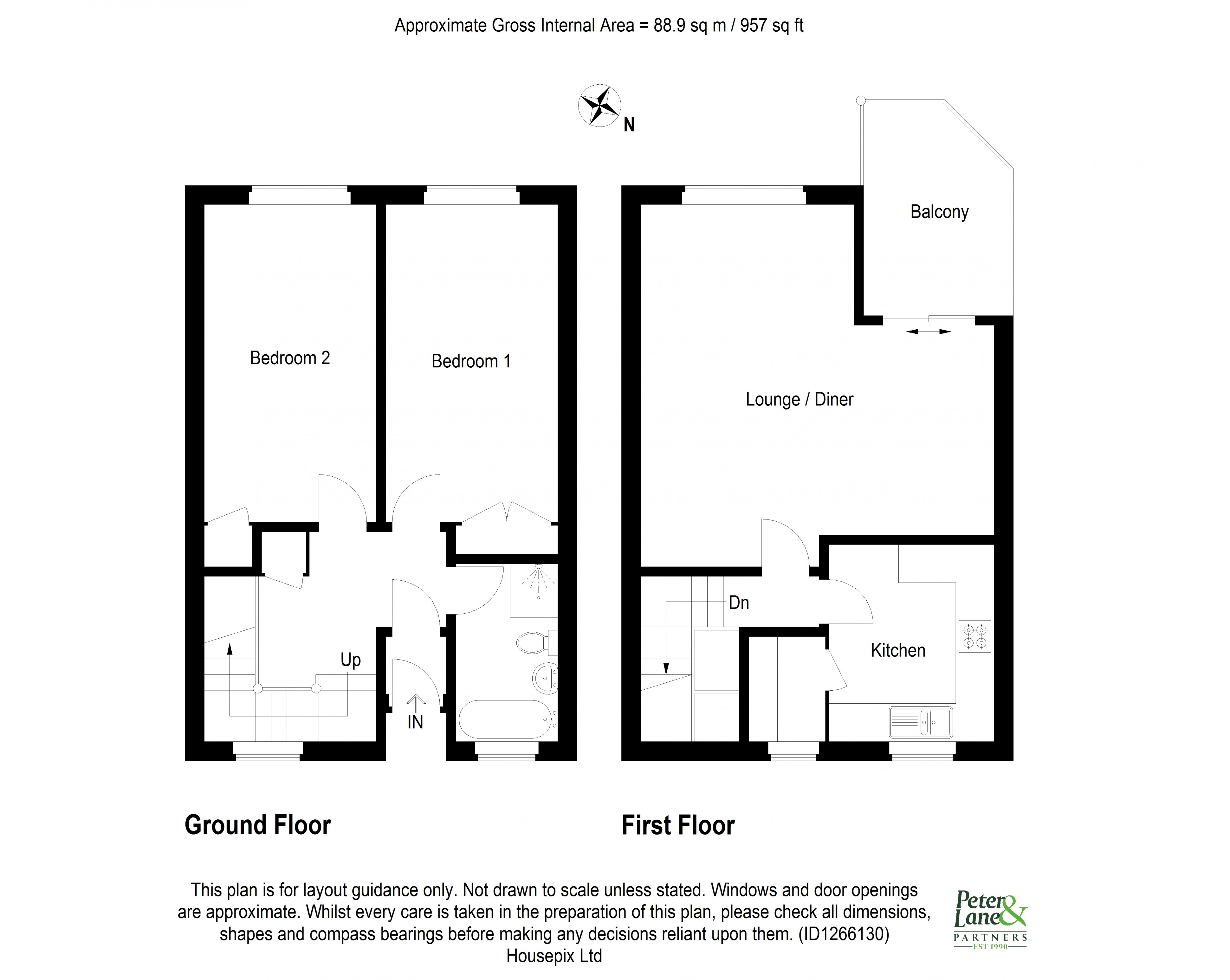 Floorplan for Ramsey, Huntingdon