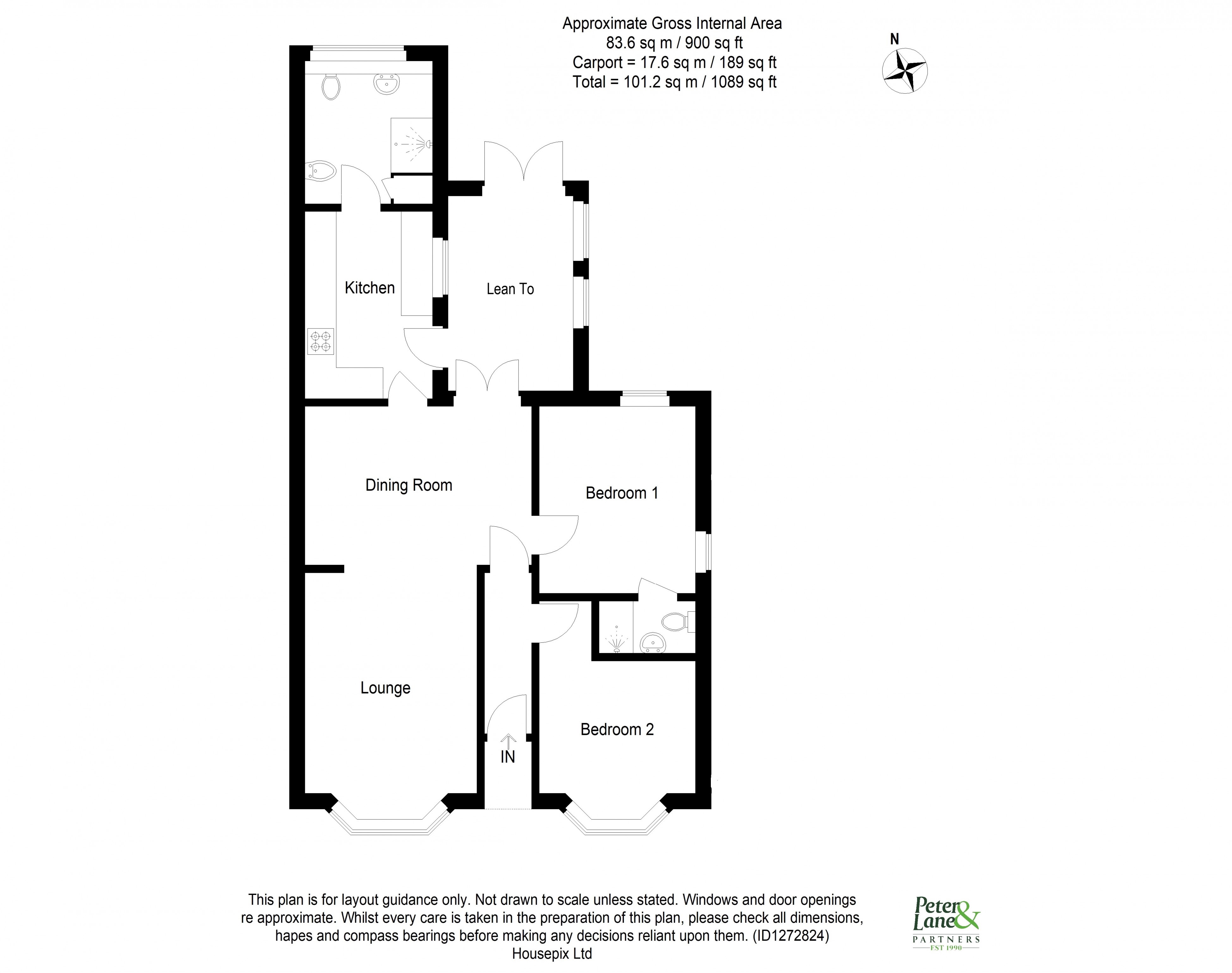 Floorplan for East Street, Huntingdon