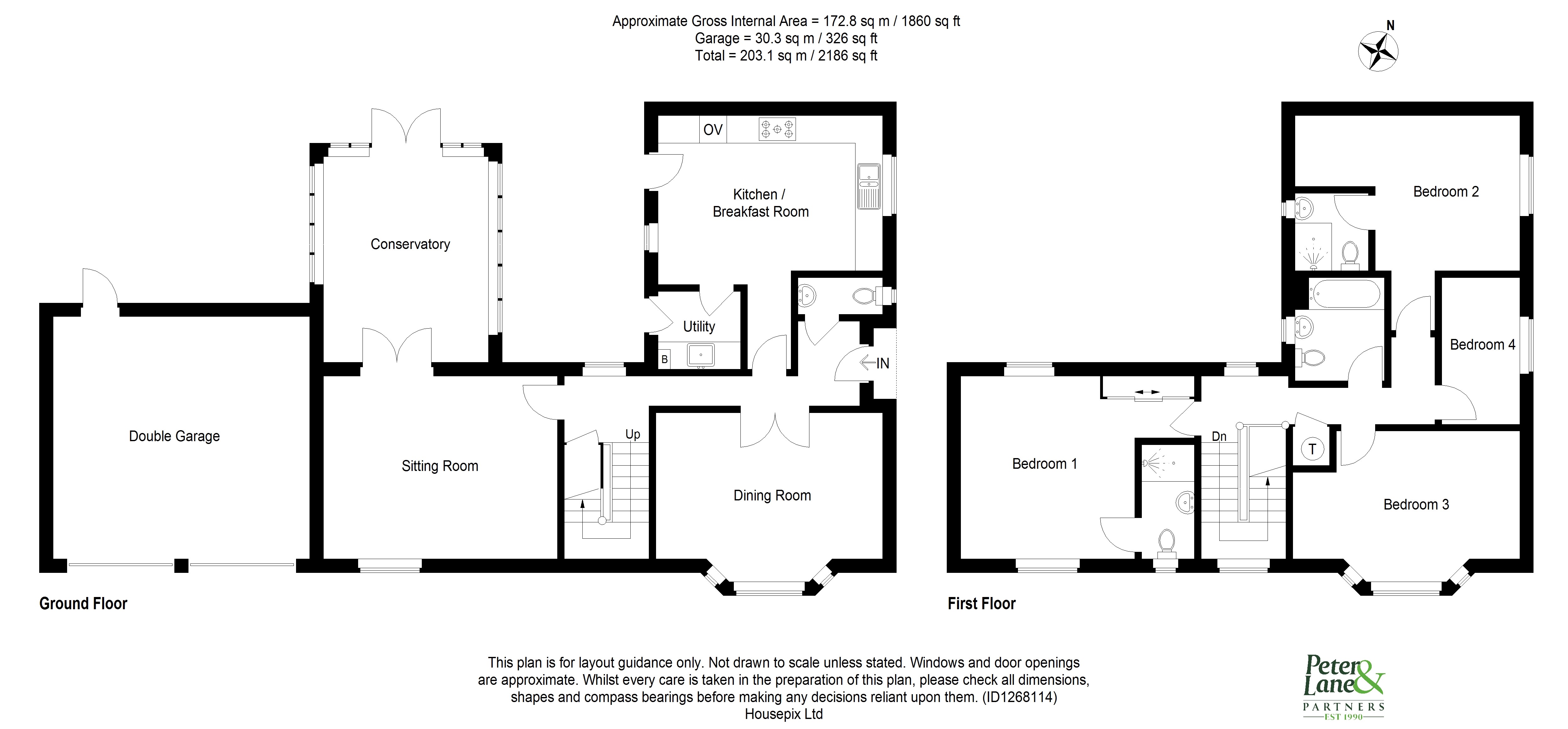 Floorplan for Godmanchester, Huntingdon
