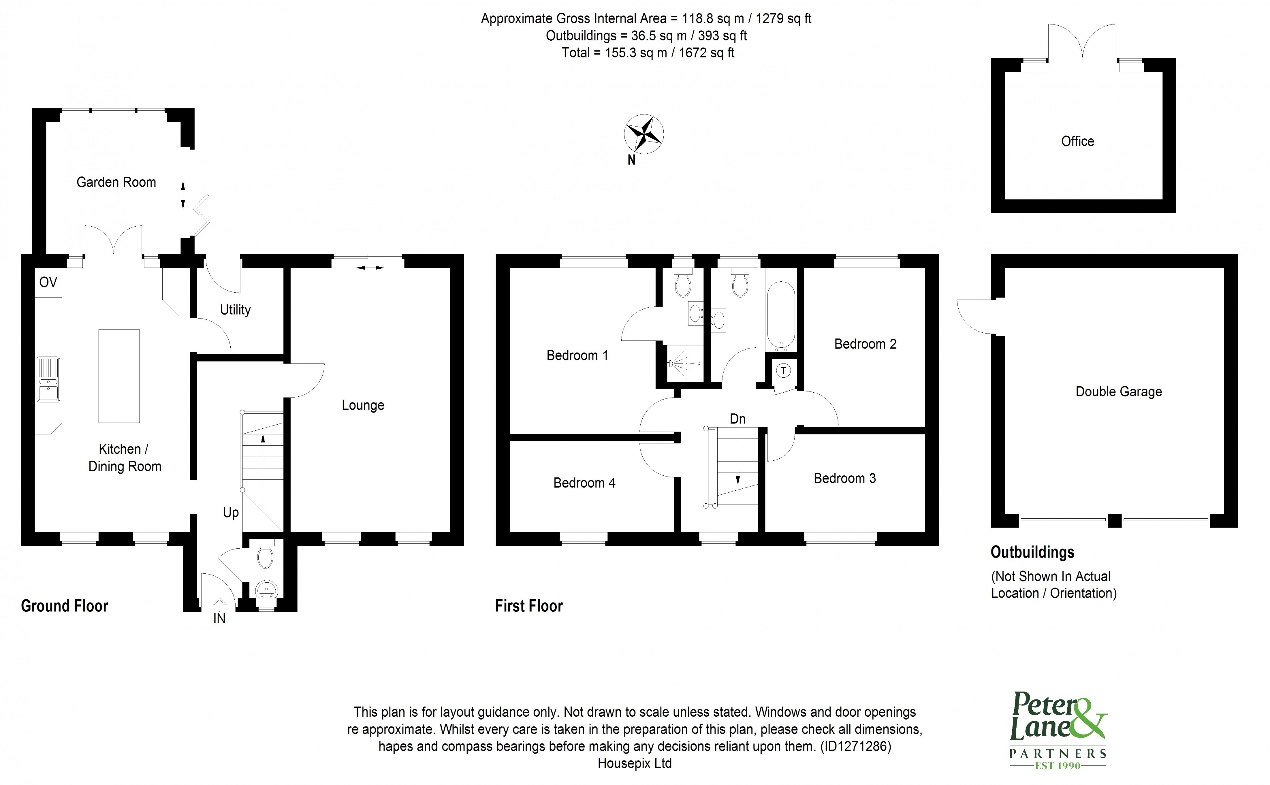 Floorplan for Stukeley Meadows, Huntingdon
