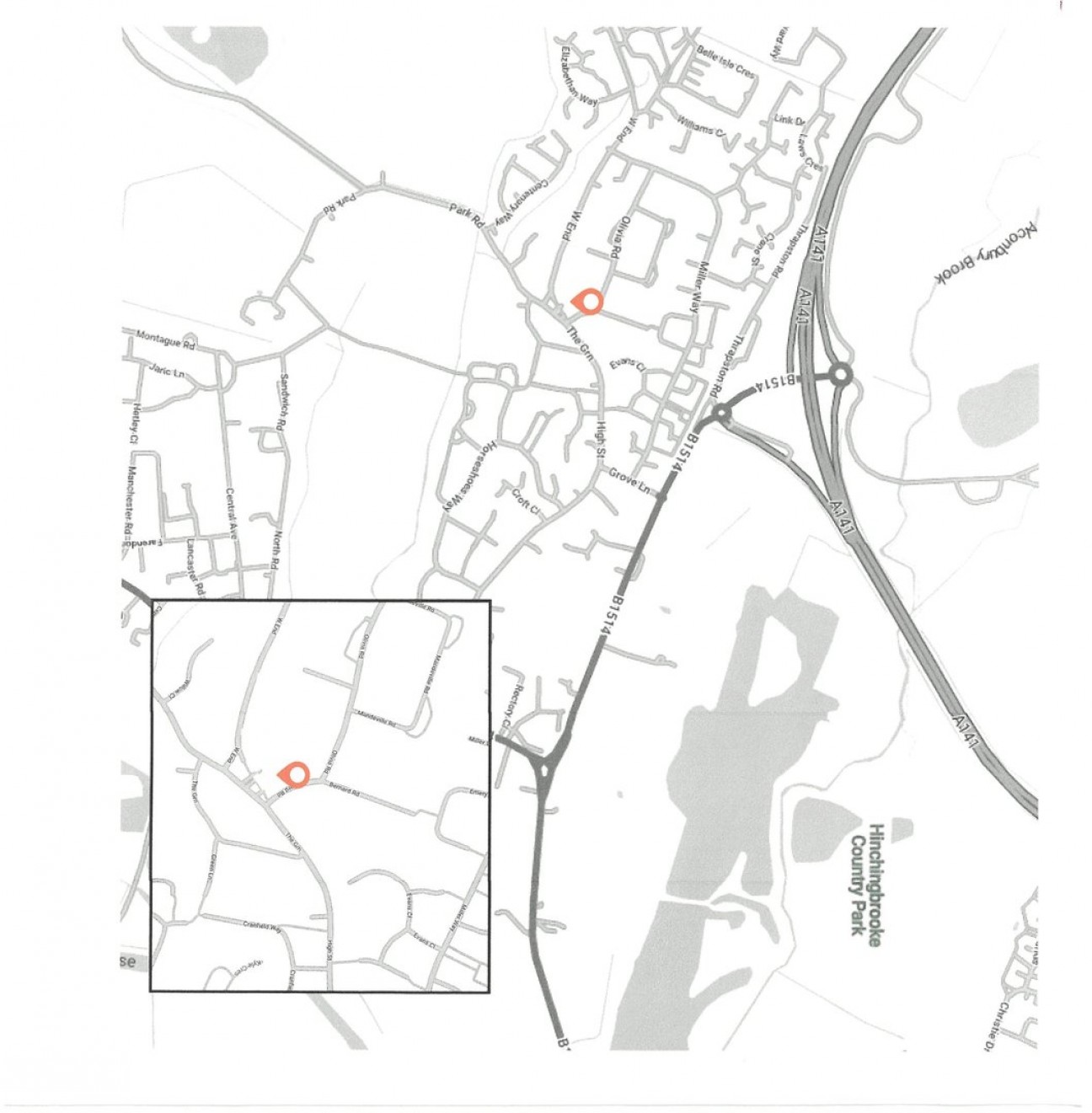 Brampton, Huntingdon