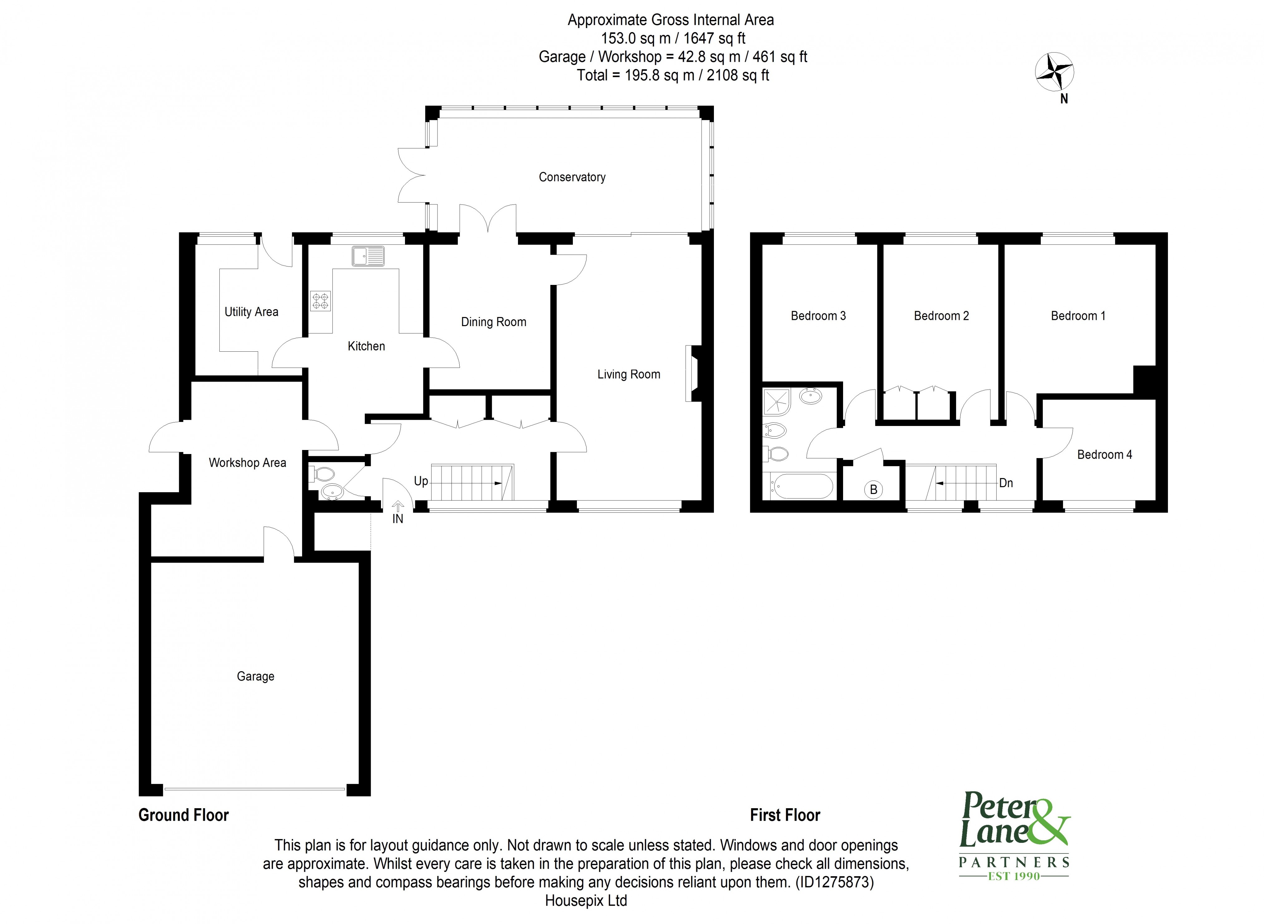 Floorplan for Buckden, St Neots