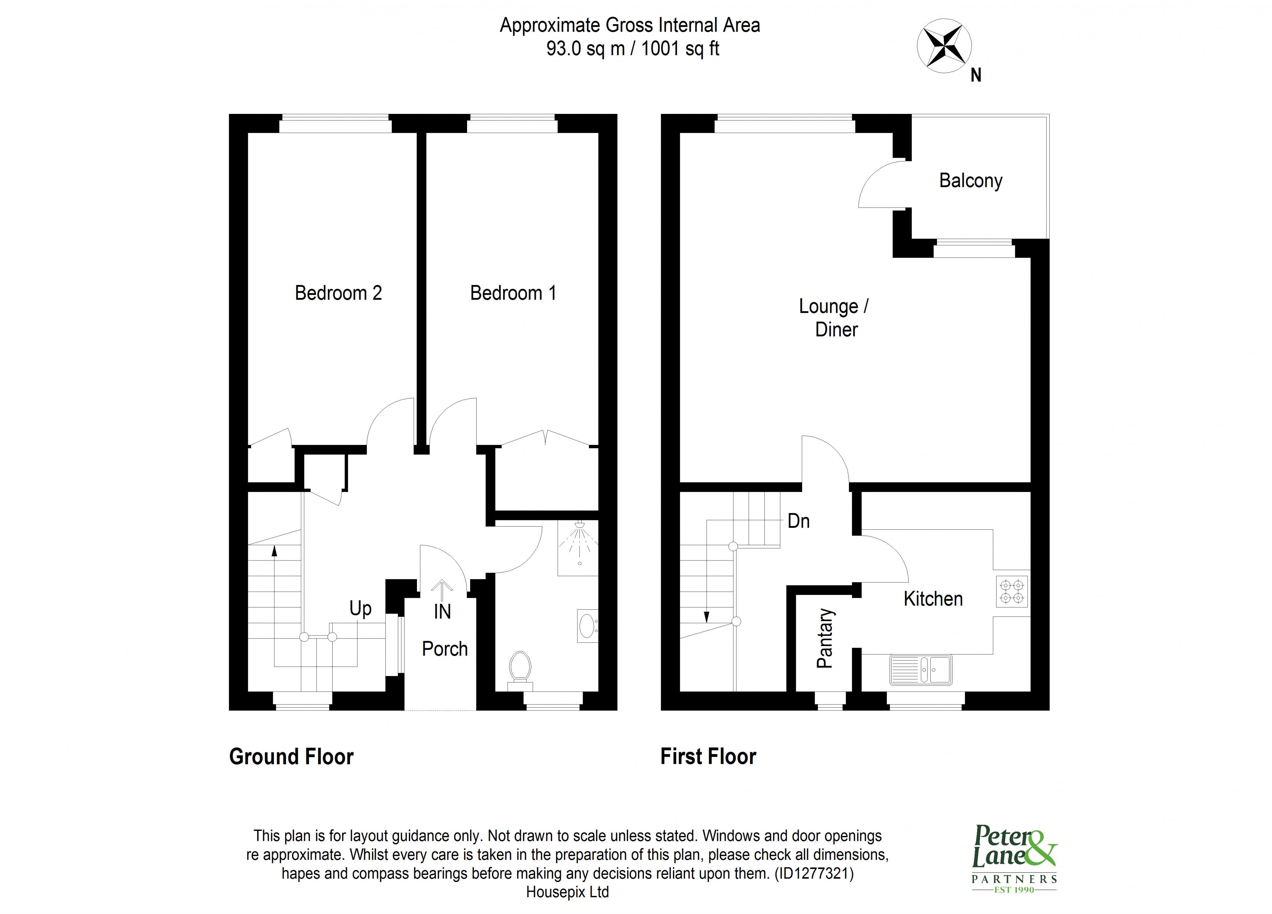Floorplan for Ramsey, Huntingdon, Cambridgeshire