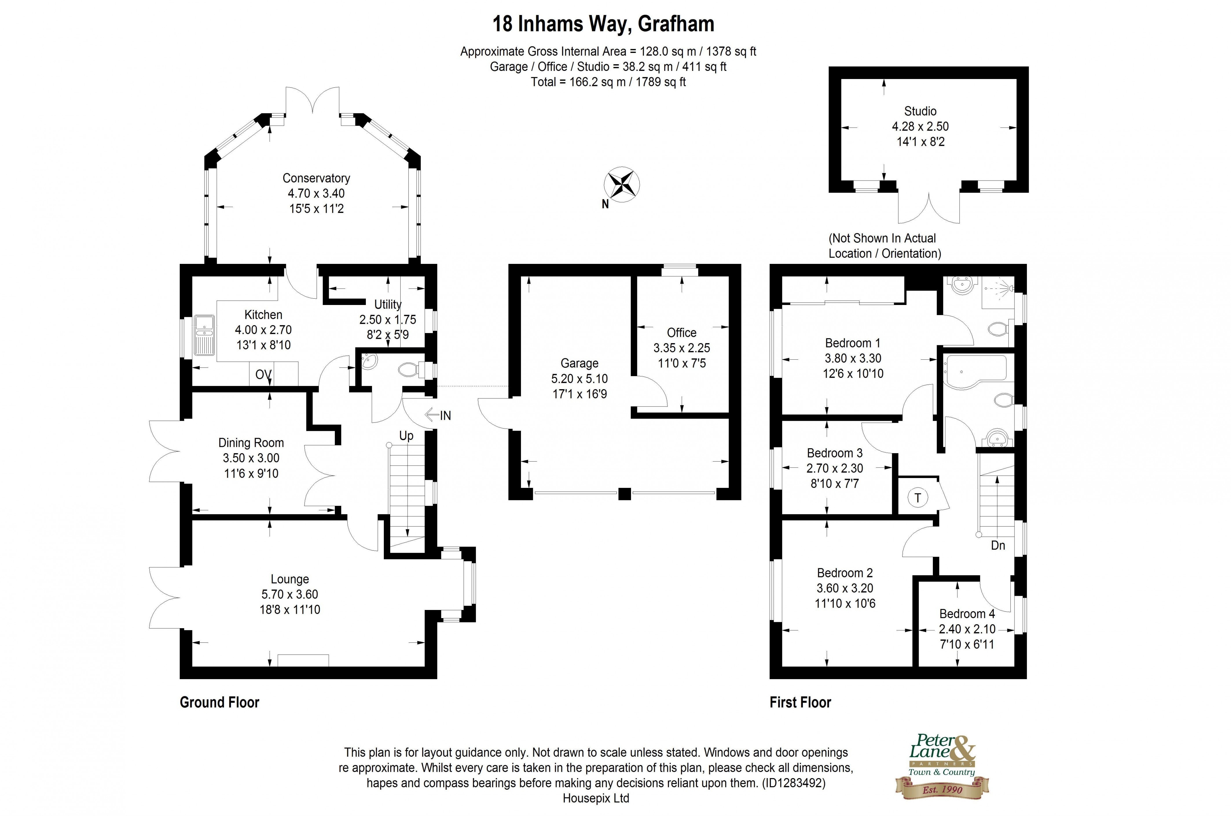Floorplan for Grafham, Huntingdon, Cambridgeshire