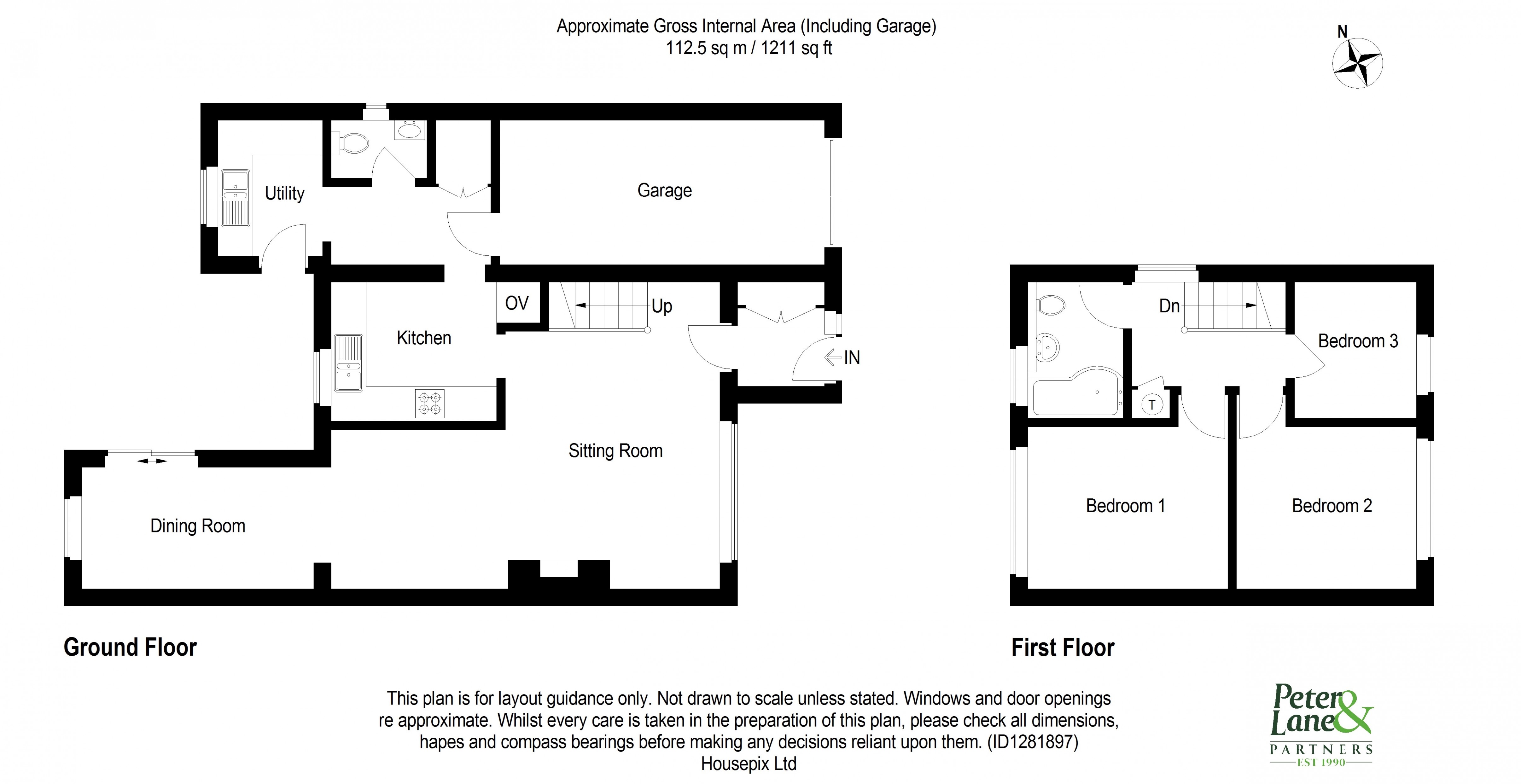 Floorplan for St Ives, Huntingdon