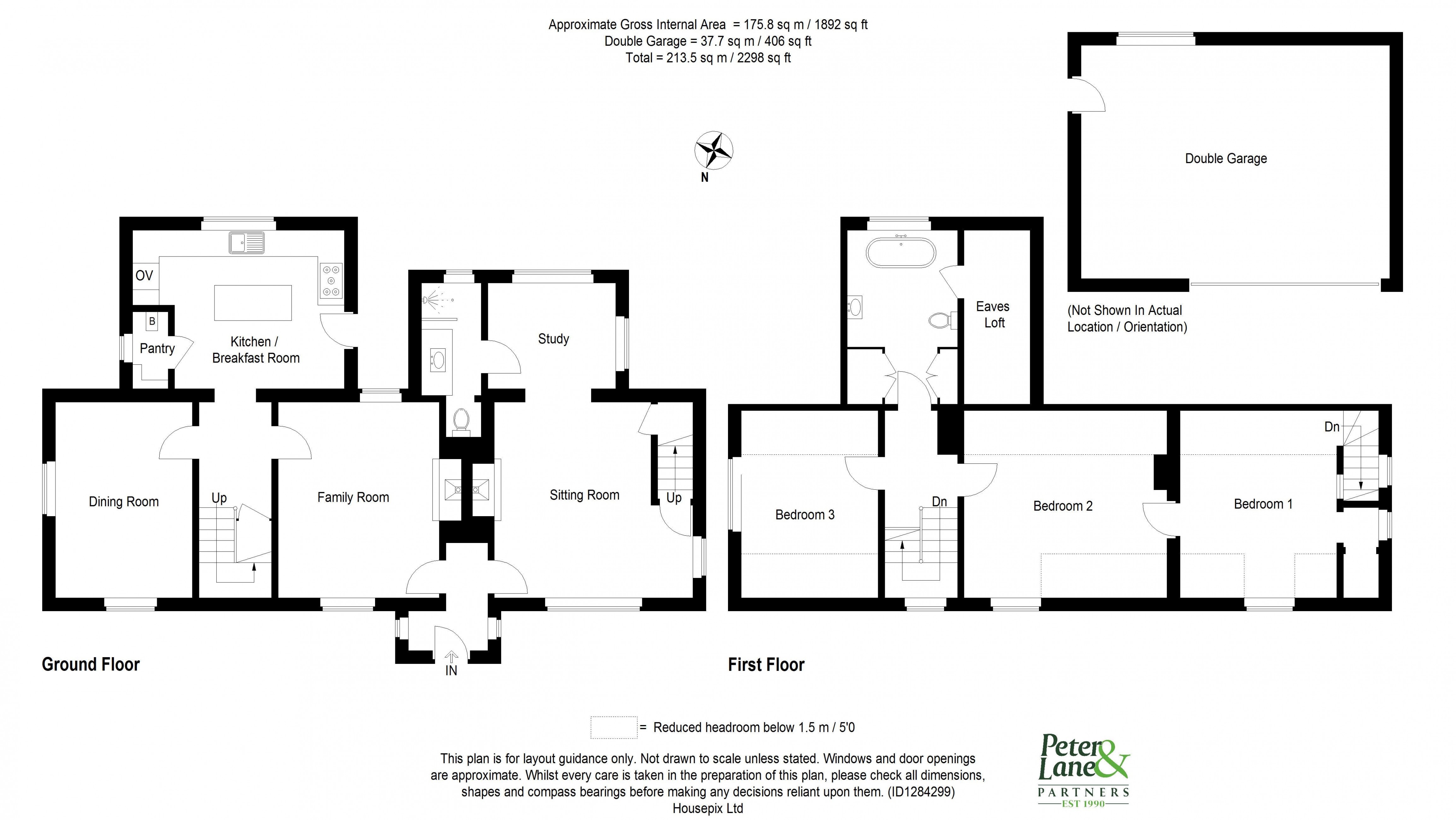Floorplan for Brampton, Huntingdon