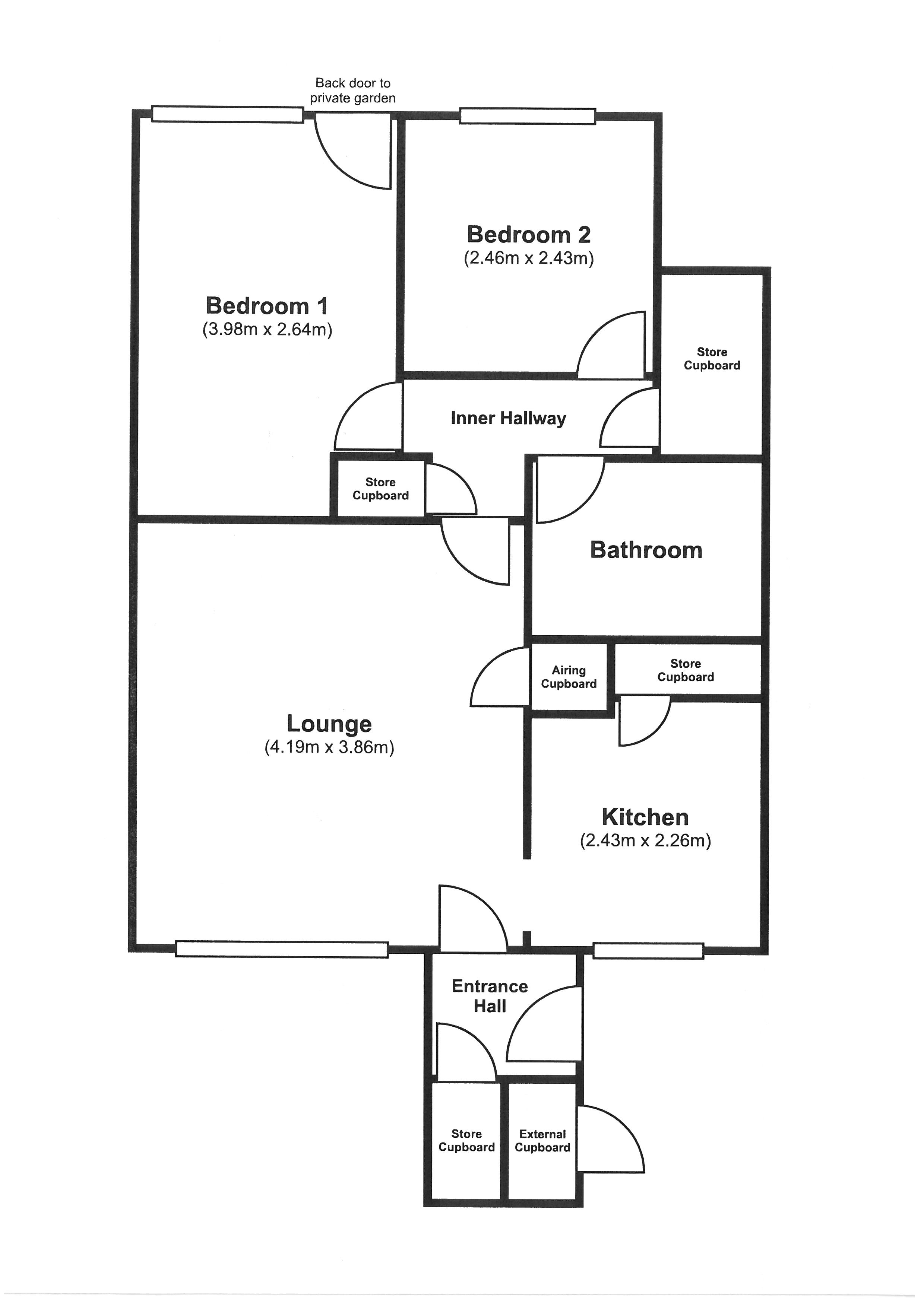 Floorplan for Warboys, Huntingdon