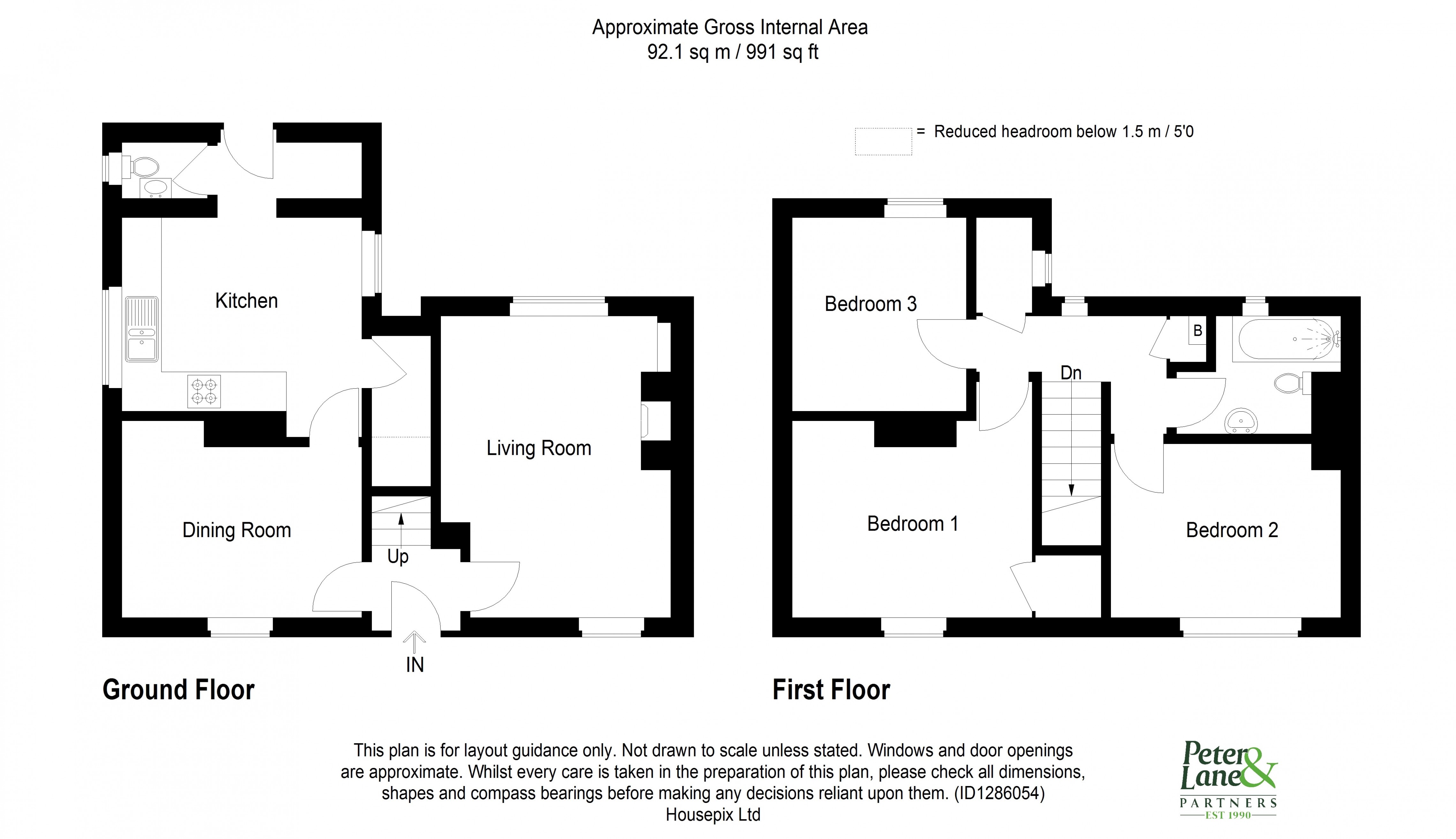 Floorplan for Little Stukeley, Huntingdon