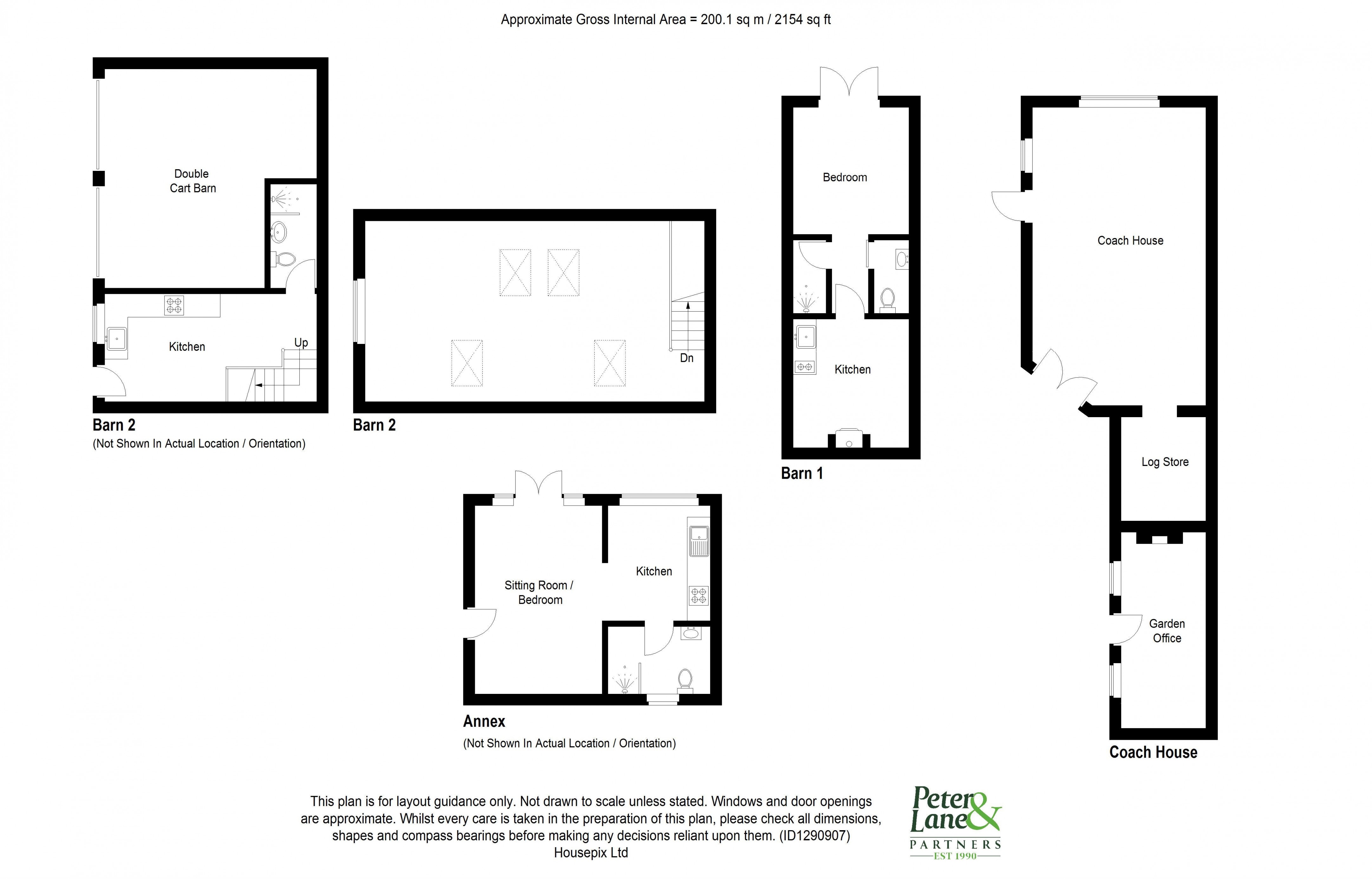Floorplan for Brampton, Huntingdon
