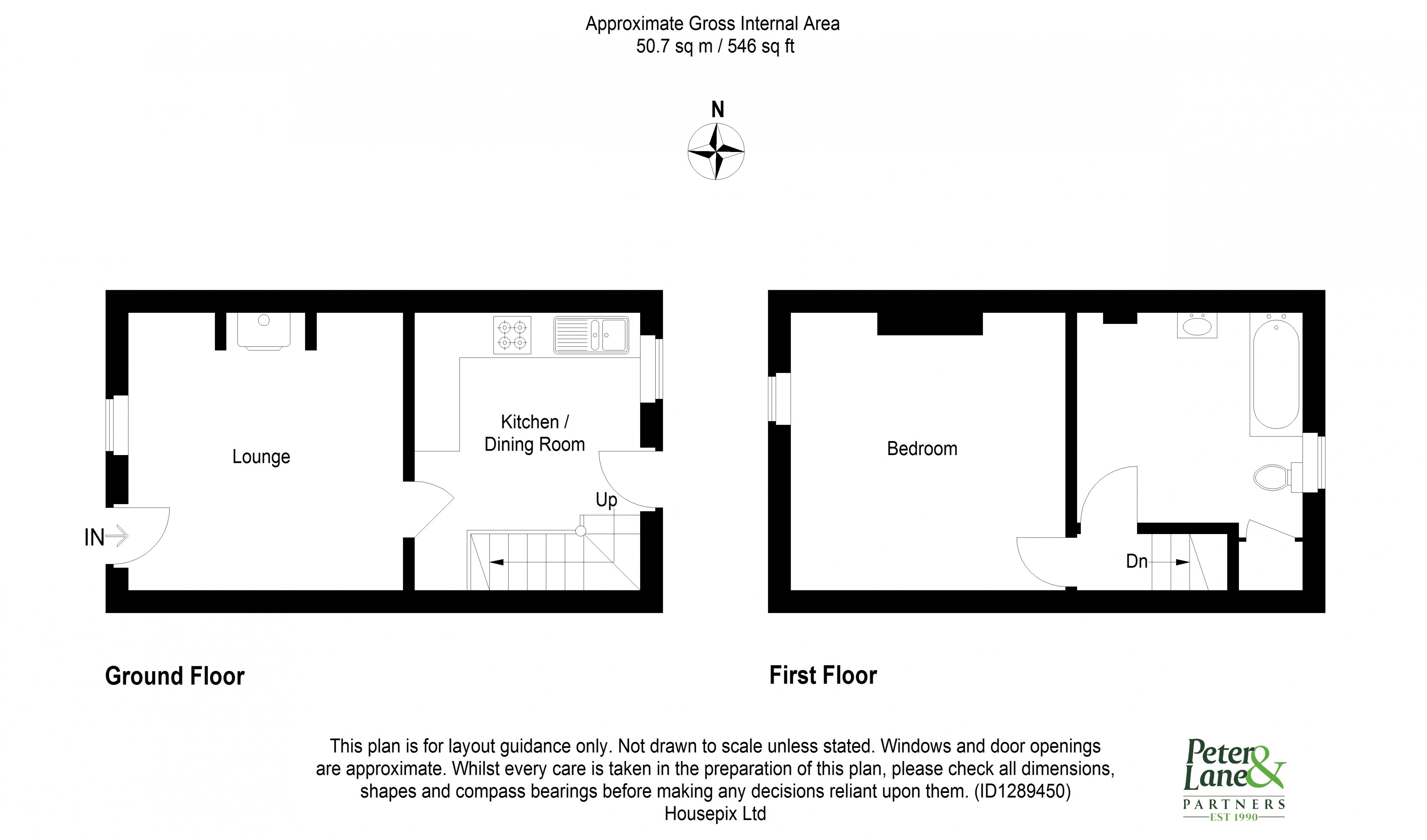 Floorplan for Godmanchester, Huntingdon