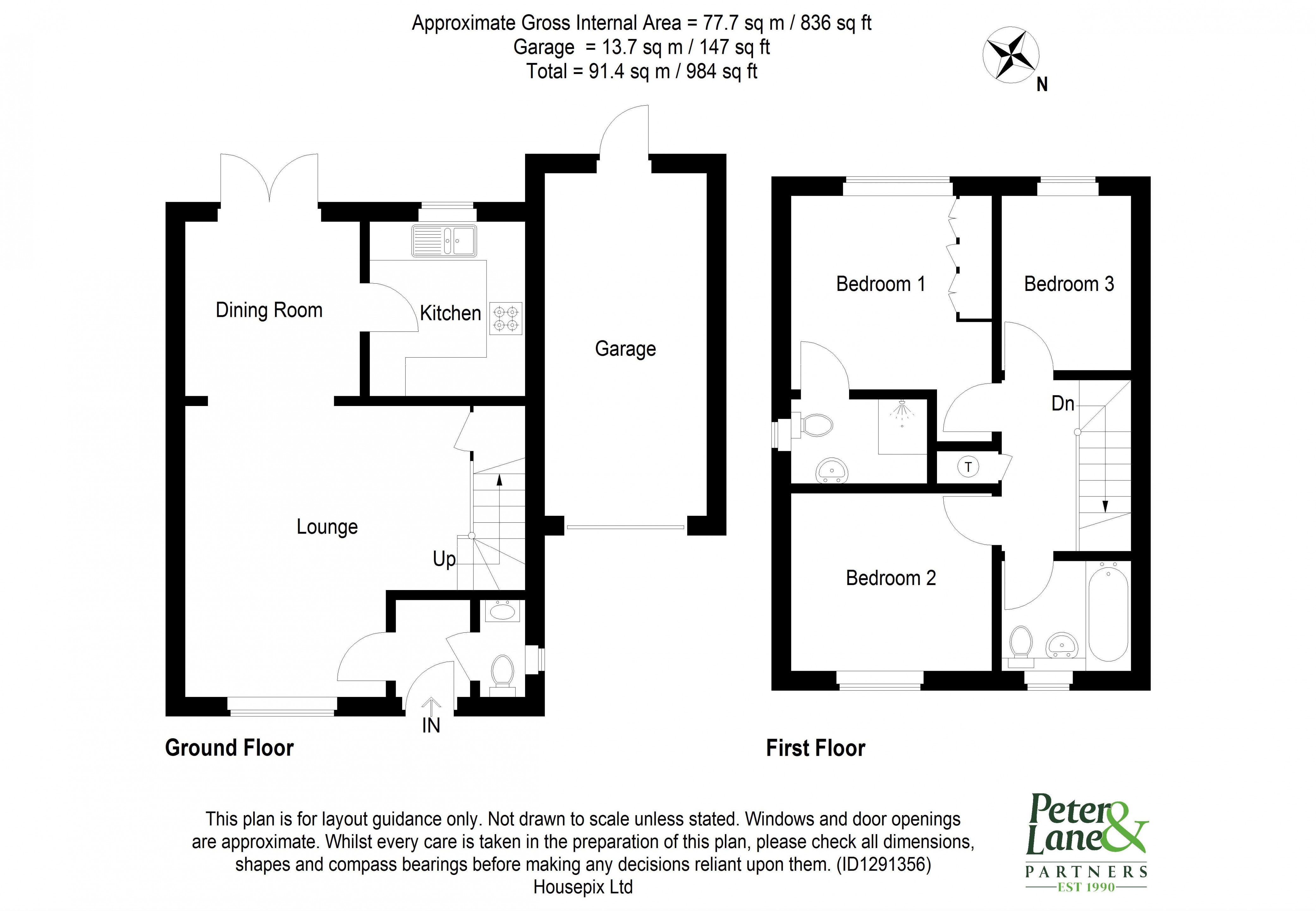Floorplan for Buckden, St Neots