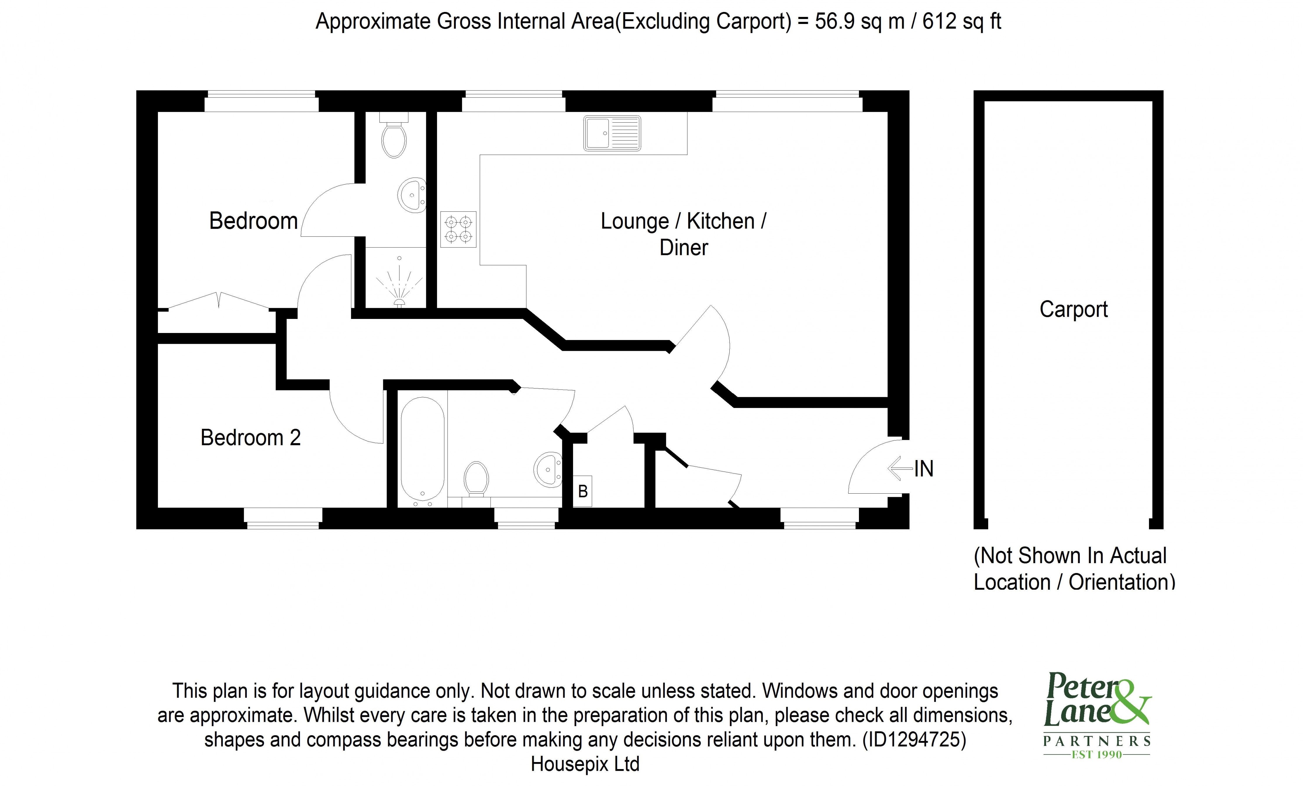 Floorplan for Godmanchester, Huntingdon
