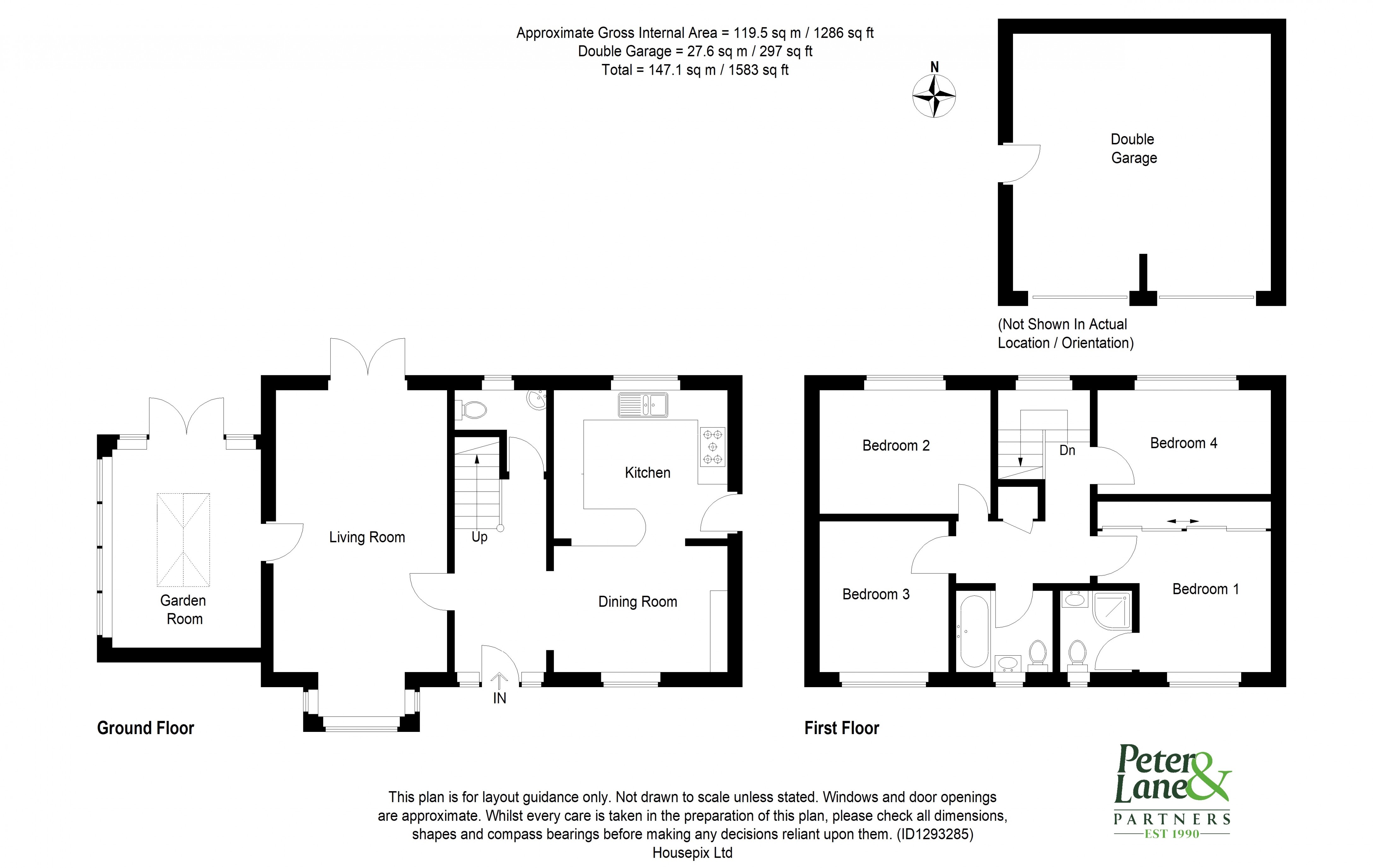 Floorplan for Stukeley Meadows, Huntingdon