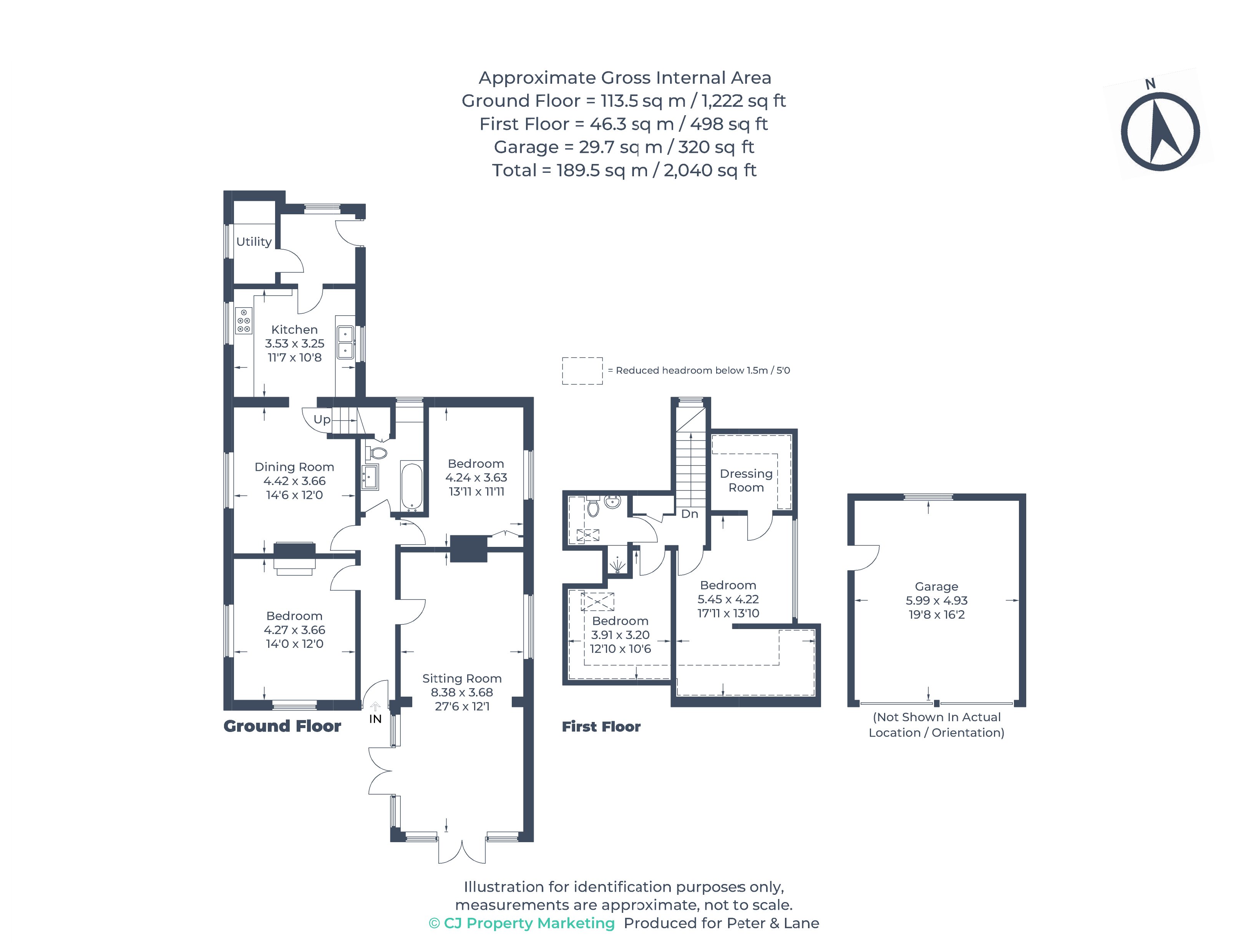 Floorplan for Croxton, St Neots, Cambridgeshire