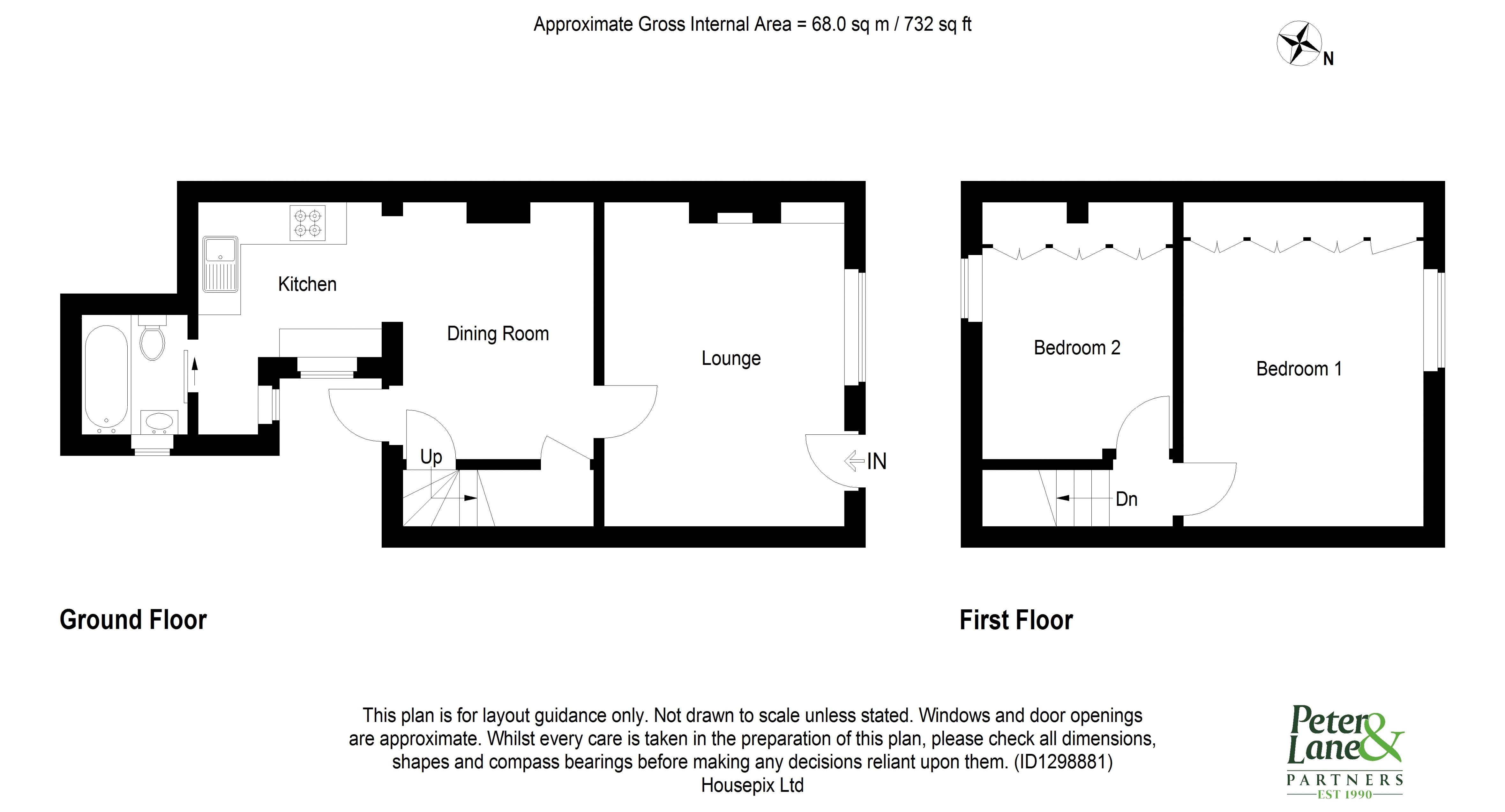 Floorplan for Godmanchester, Huntingdon