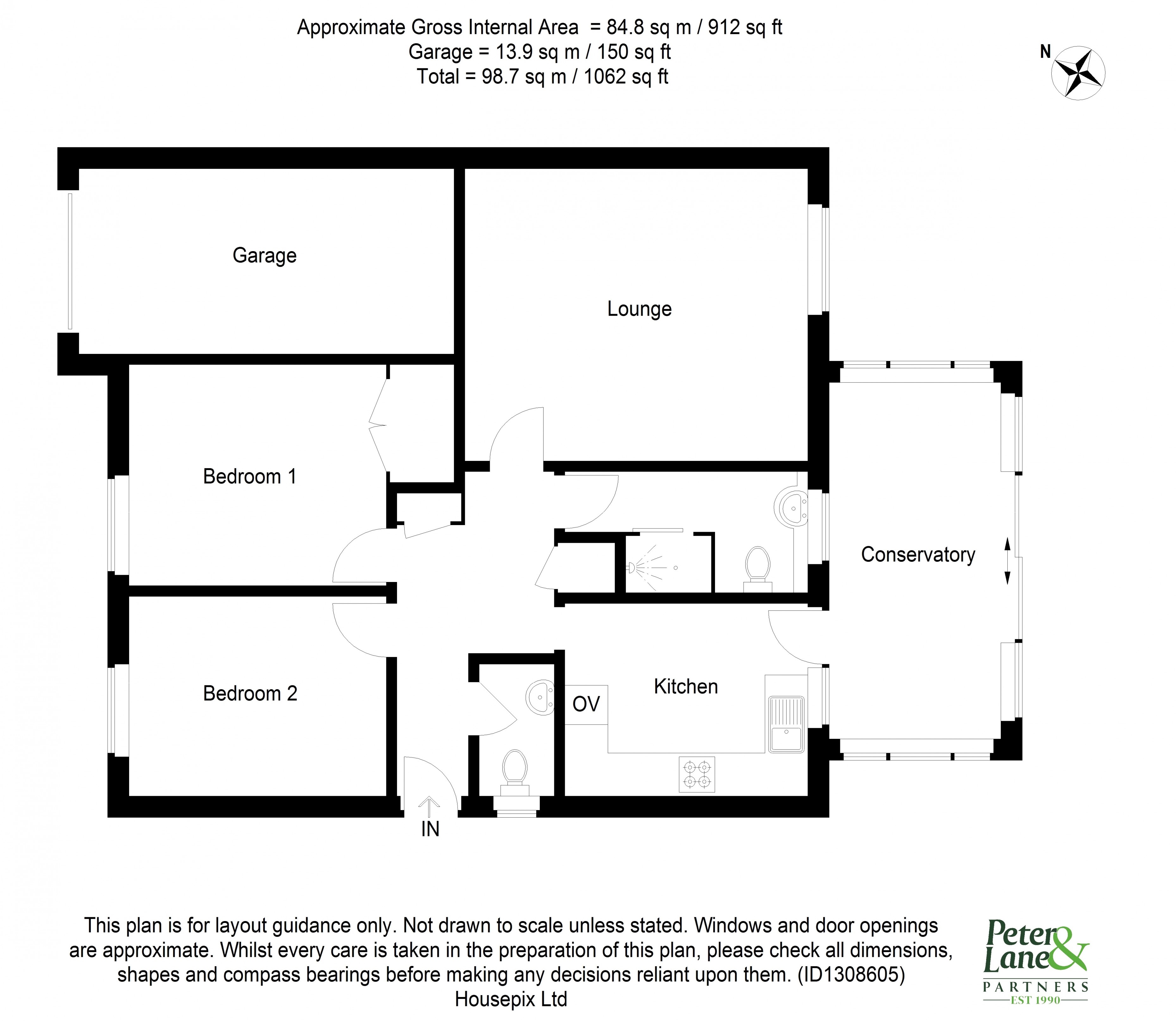 Floorplan for Buckden, St Neots
