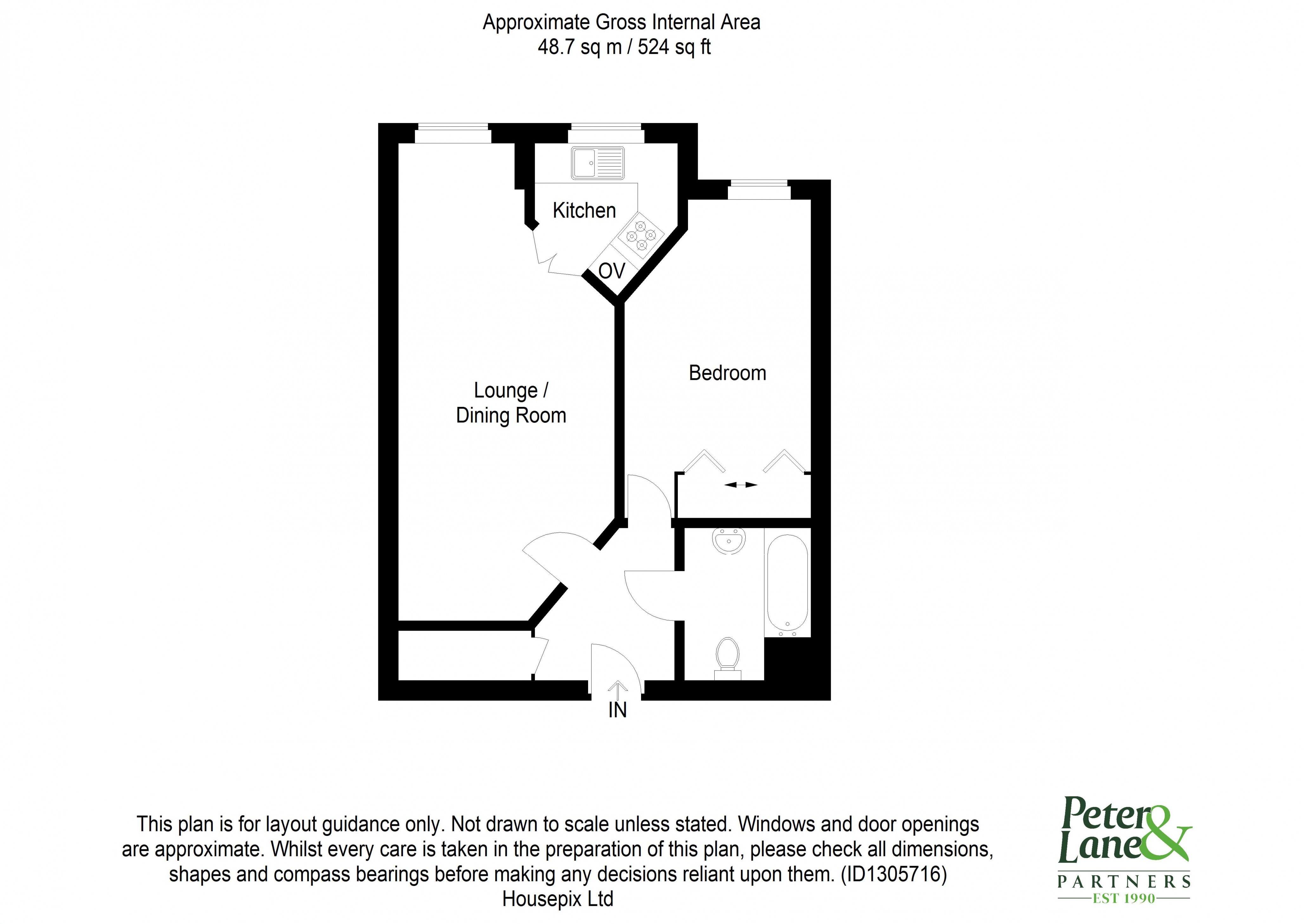 Floorplan for Huntingdon