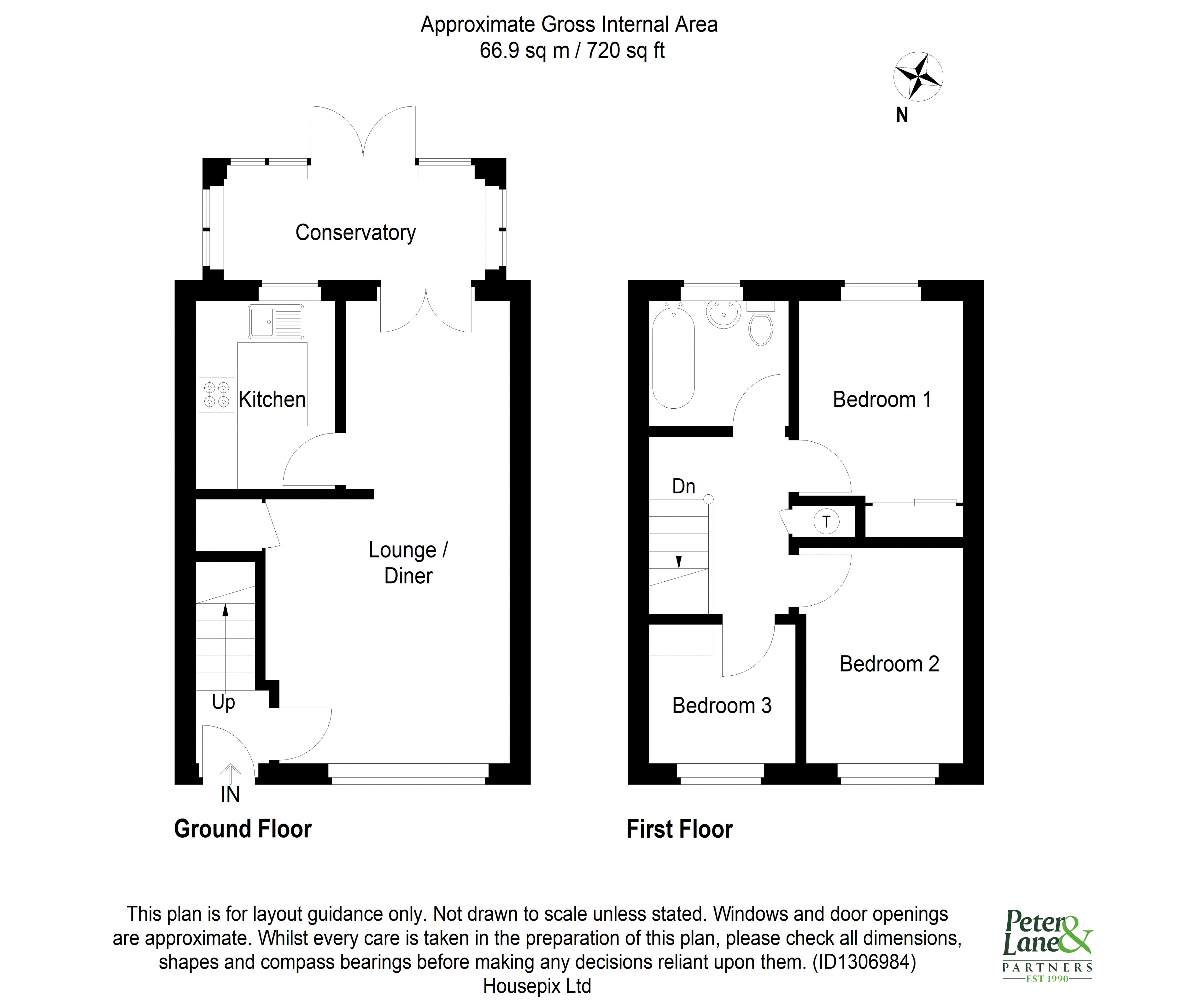 Floorplan for Godmanchester, Huntingdon