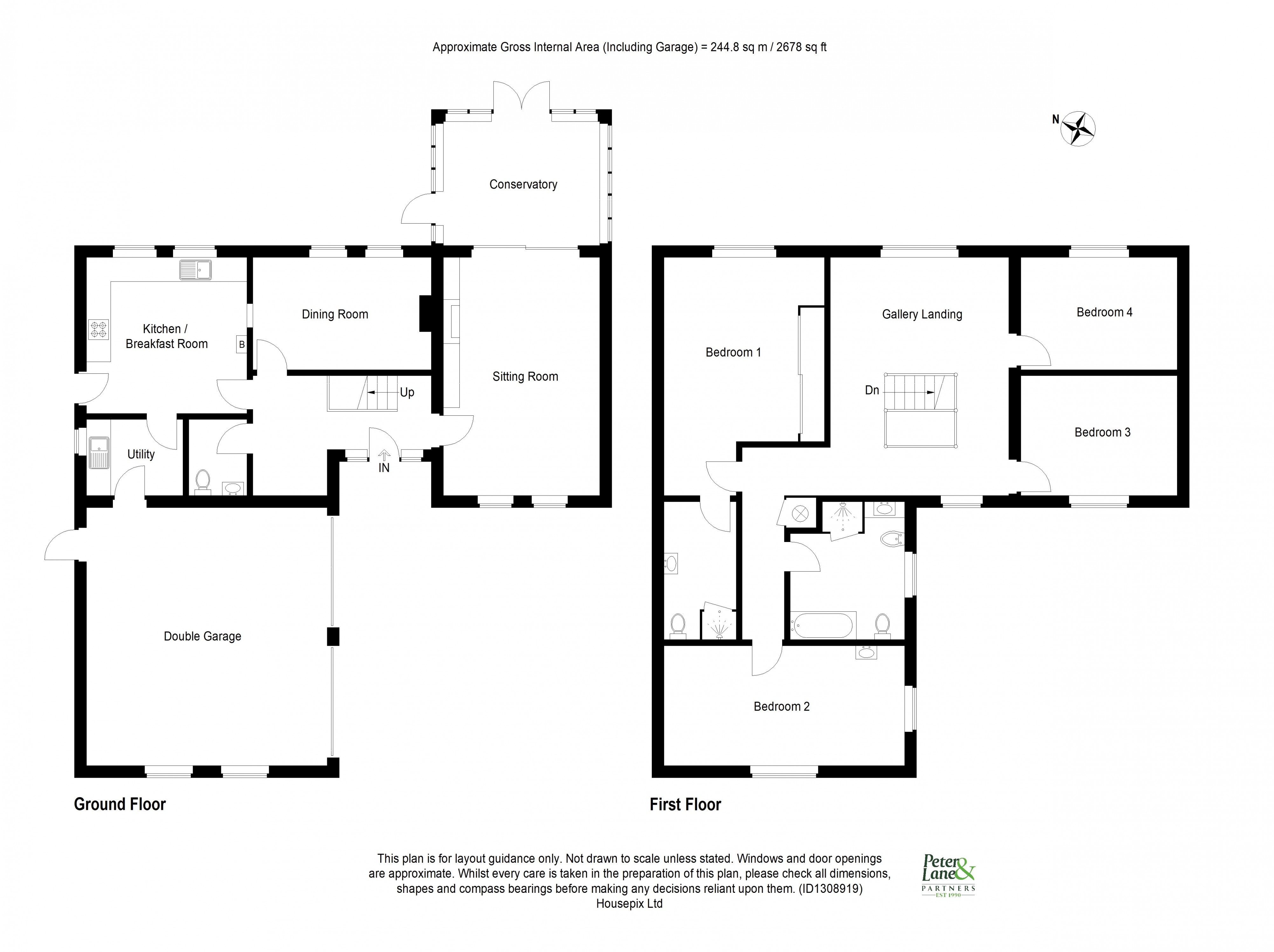 Floorplan for Glatton, Huntingdon