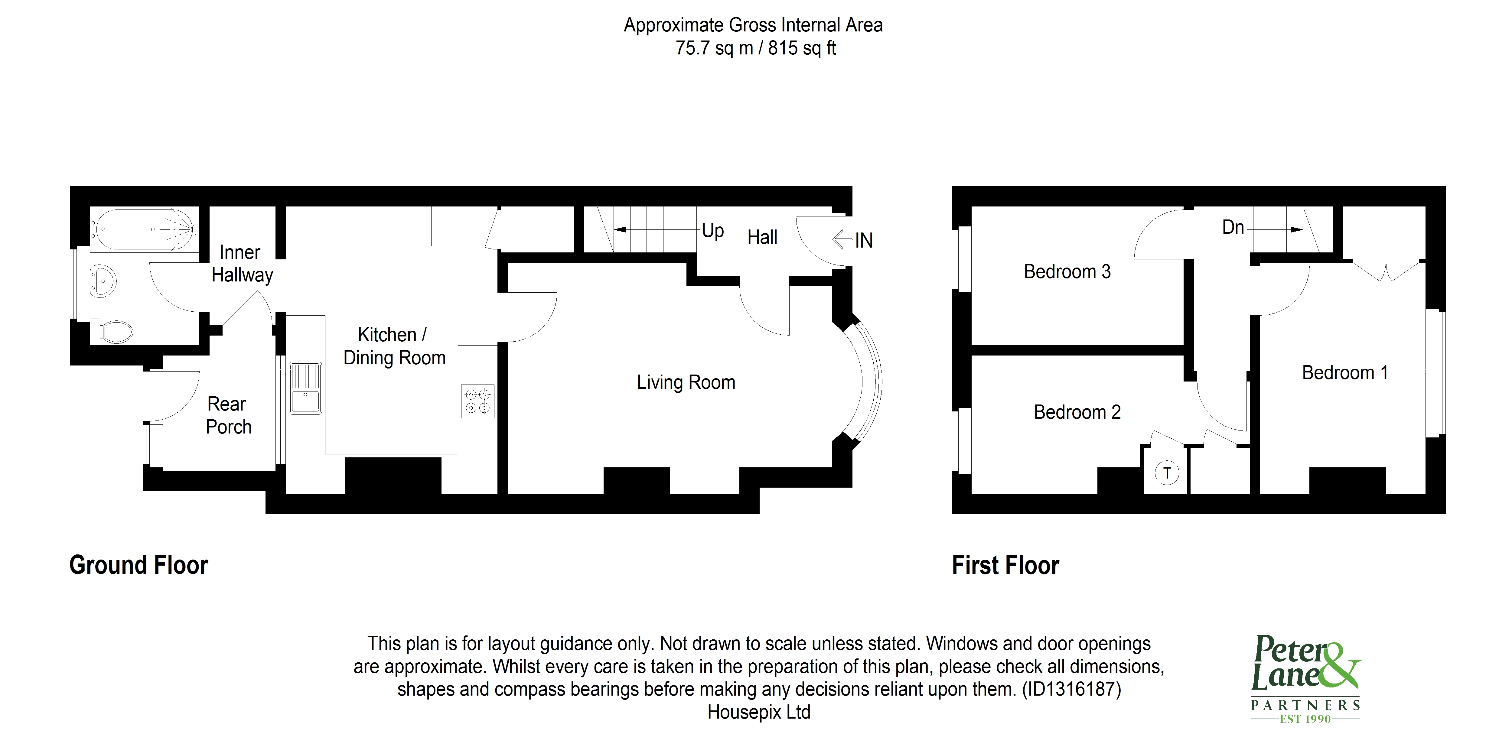 Floorplan for Warboys, Huntingdon