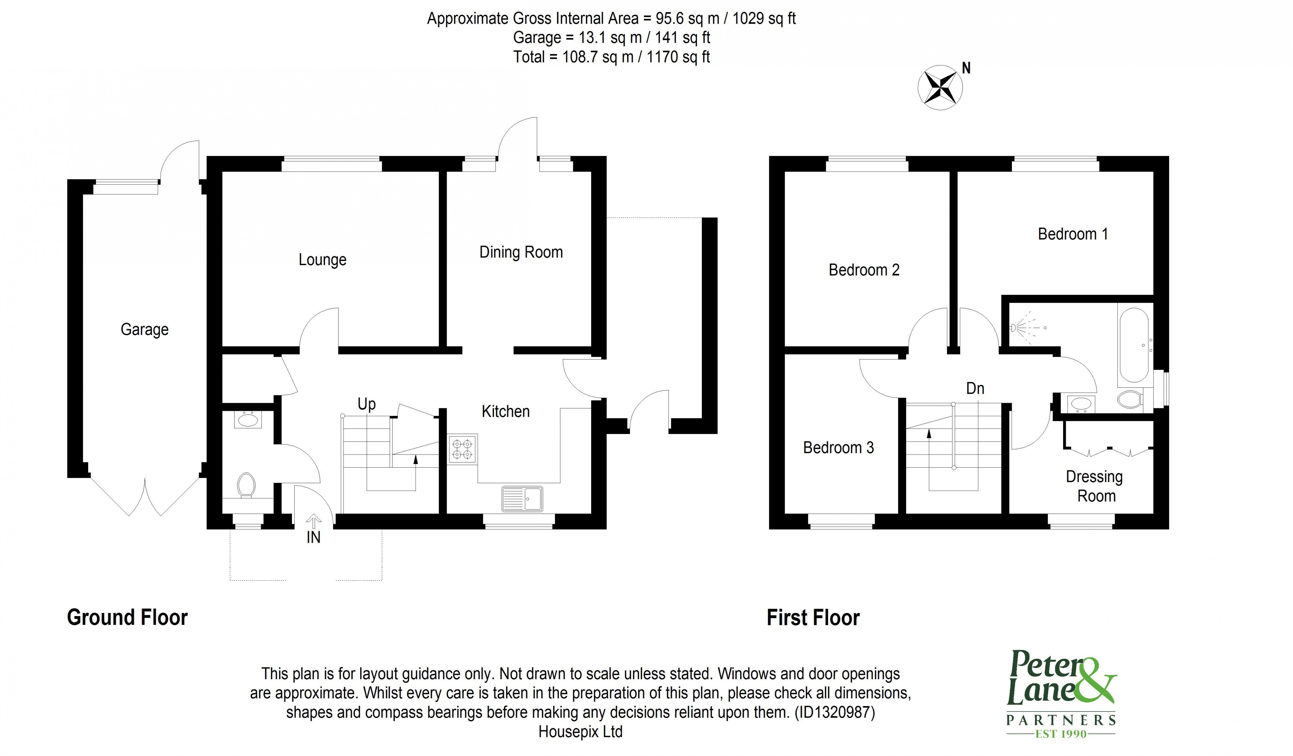 Floorplan for Alconbury Weston, Huntingdon