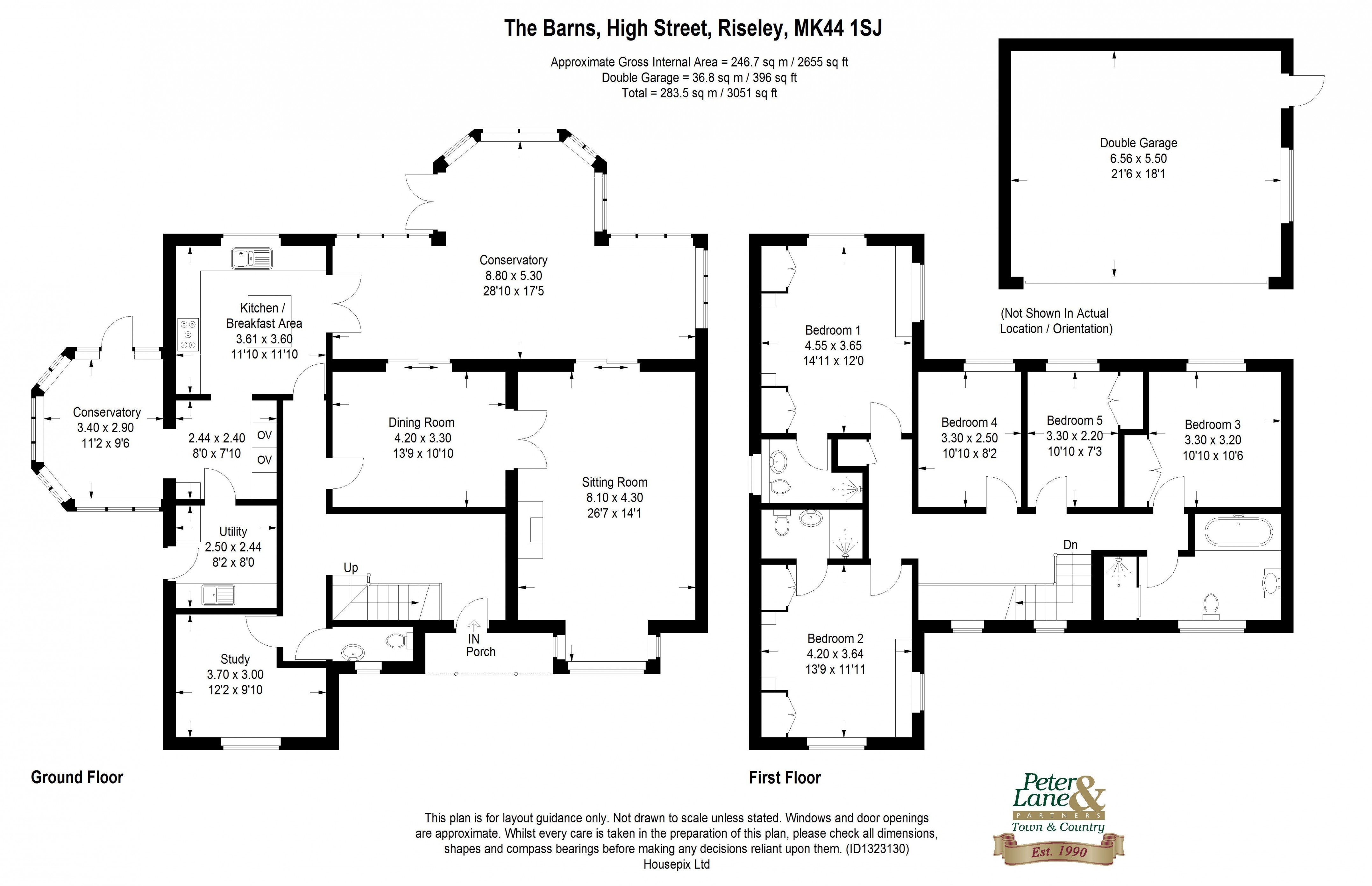 Floorplan for High Street, Riseley, Bedford