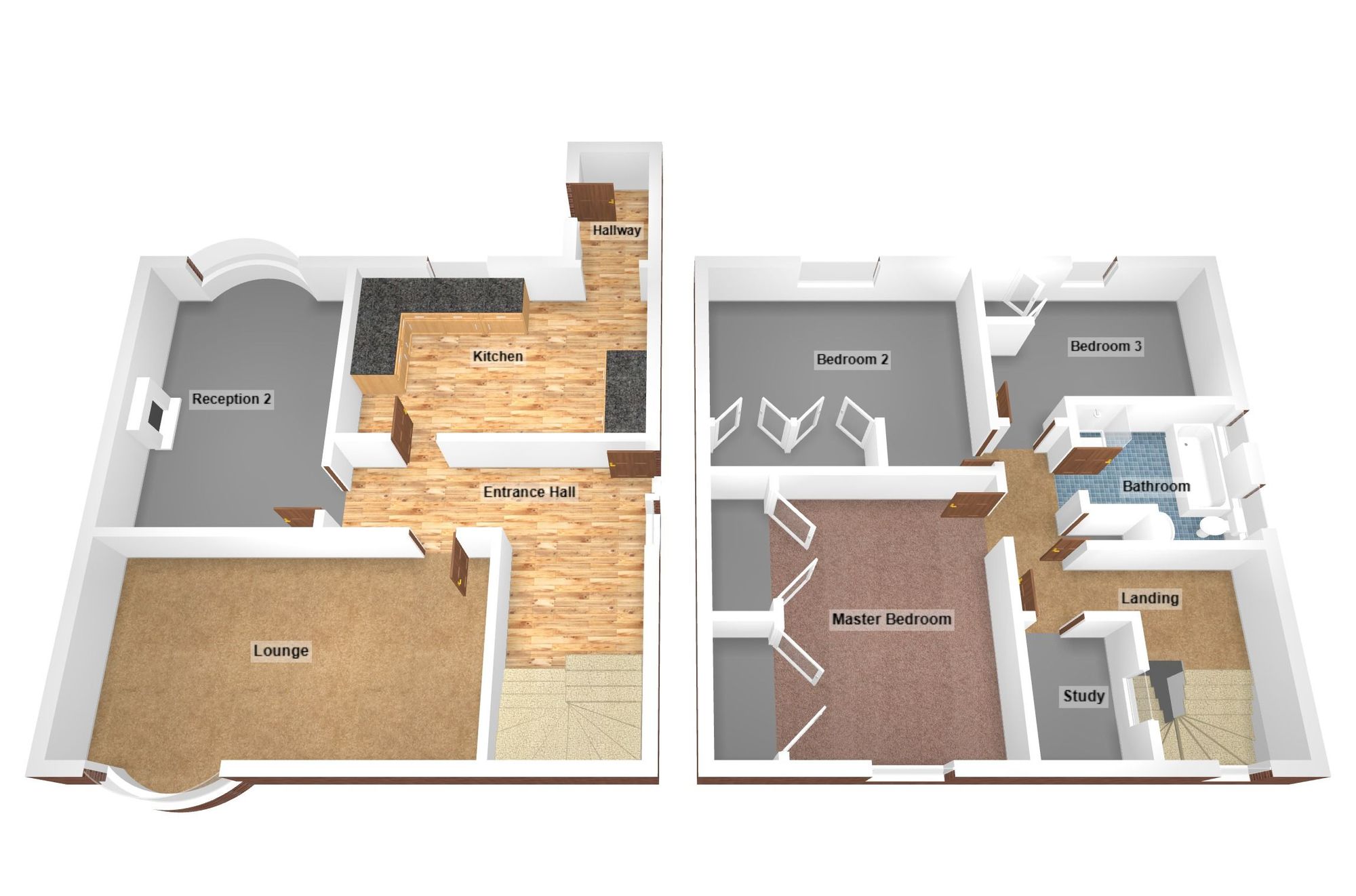 Floorplan for Oaklands Road, Bridgend, CF31