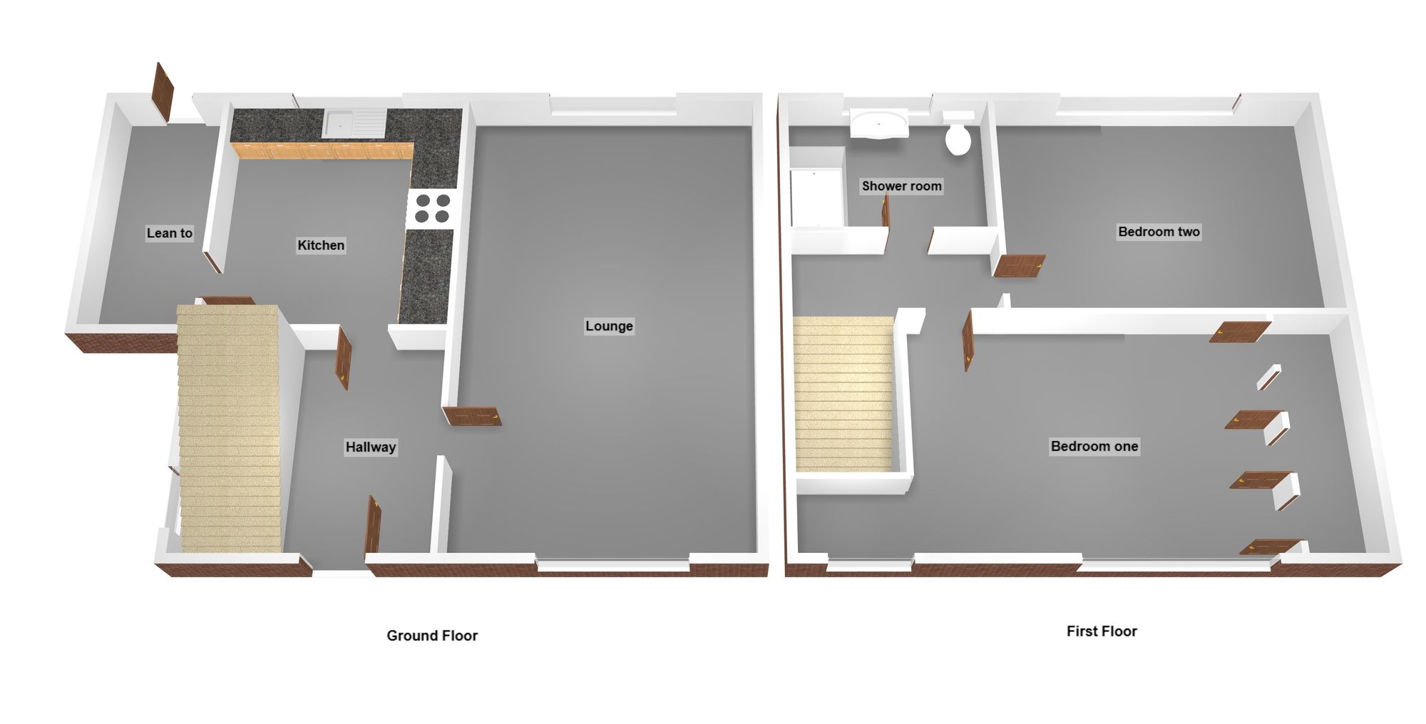 Floorplan for Pen-Y-Mynydd, Bettws, CF32