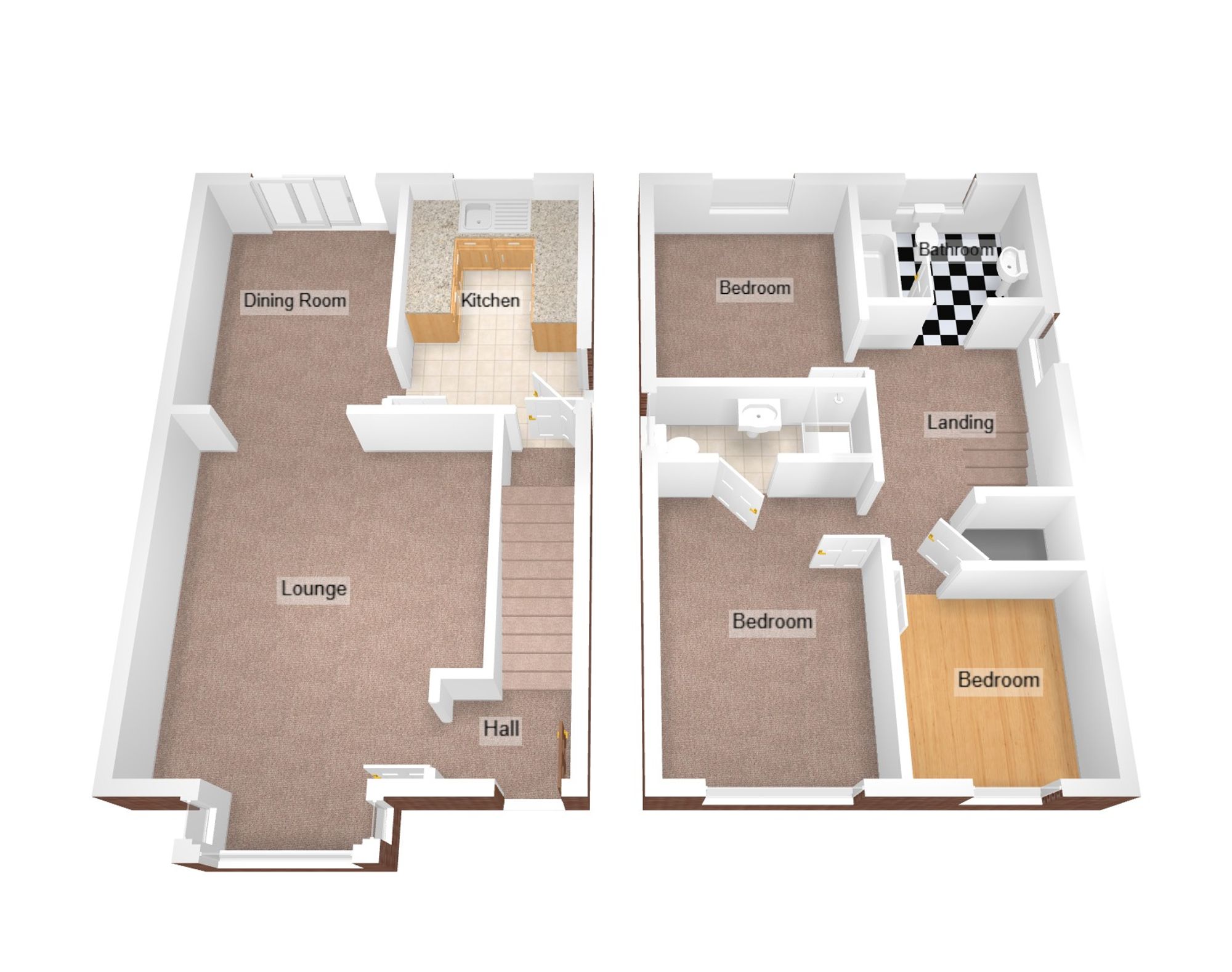 Floorplan for Picton Gardens, Bridgend, CF31