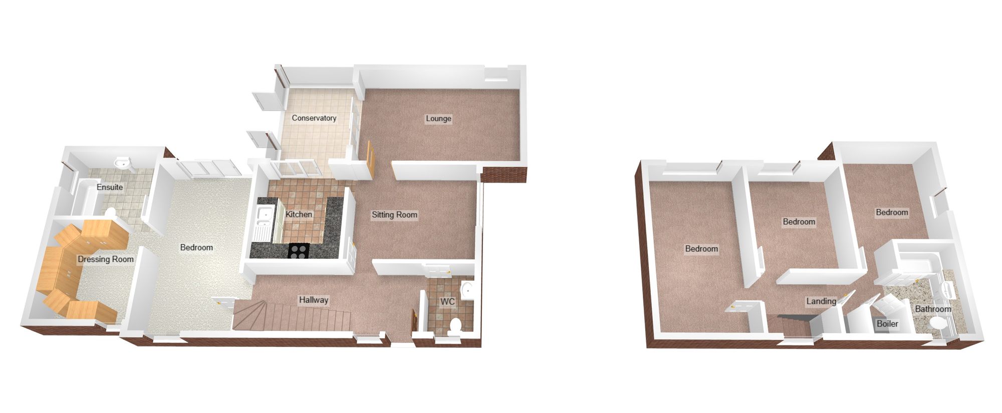 Floorplan for Maerdy Park, Pencoed, CF35
