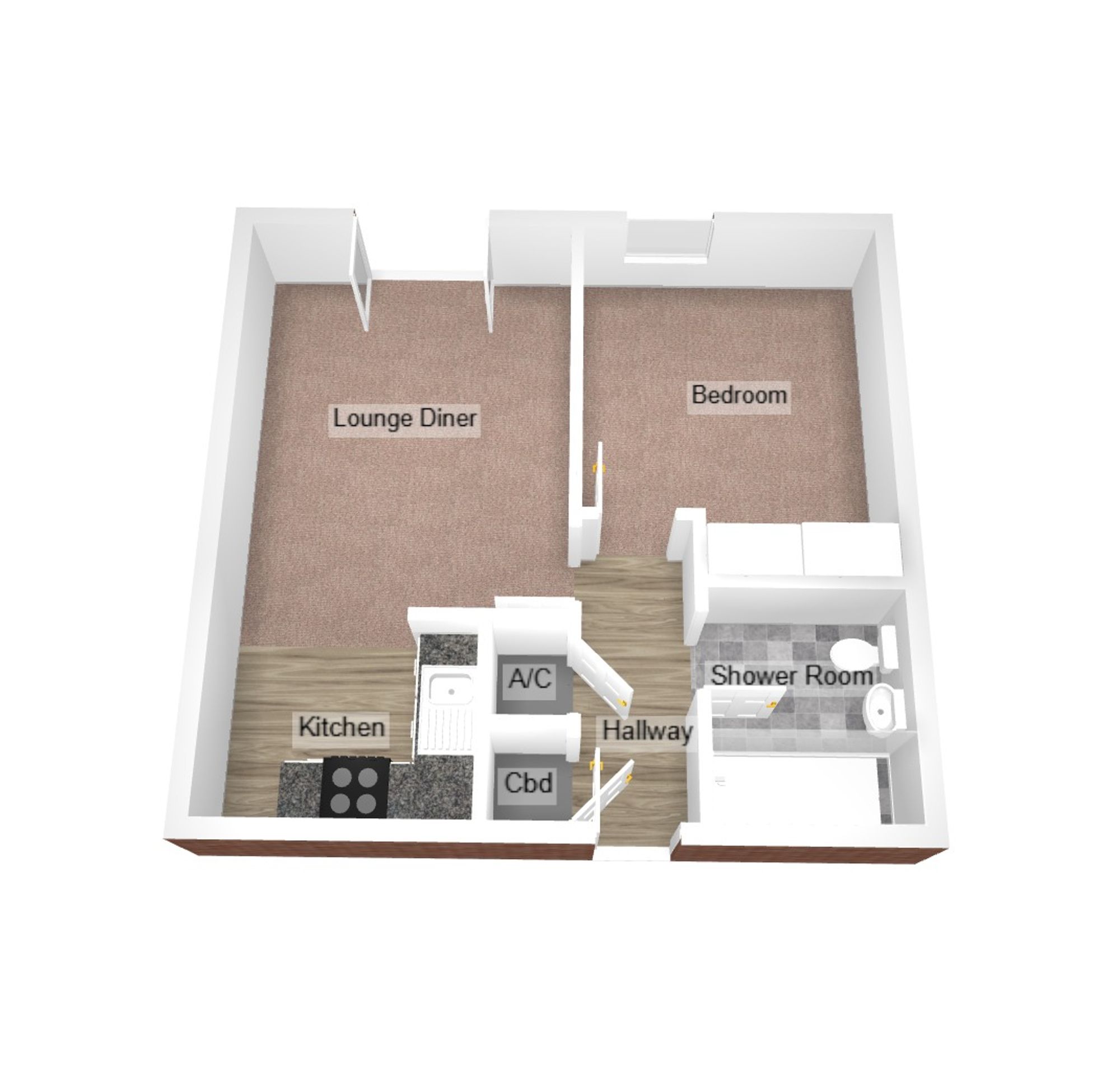Floorplan for Coychurch Road, Bridgend, CF31