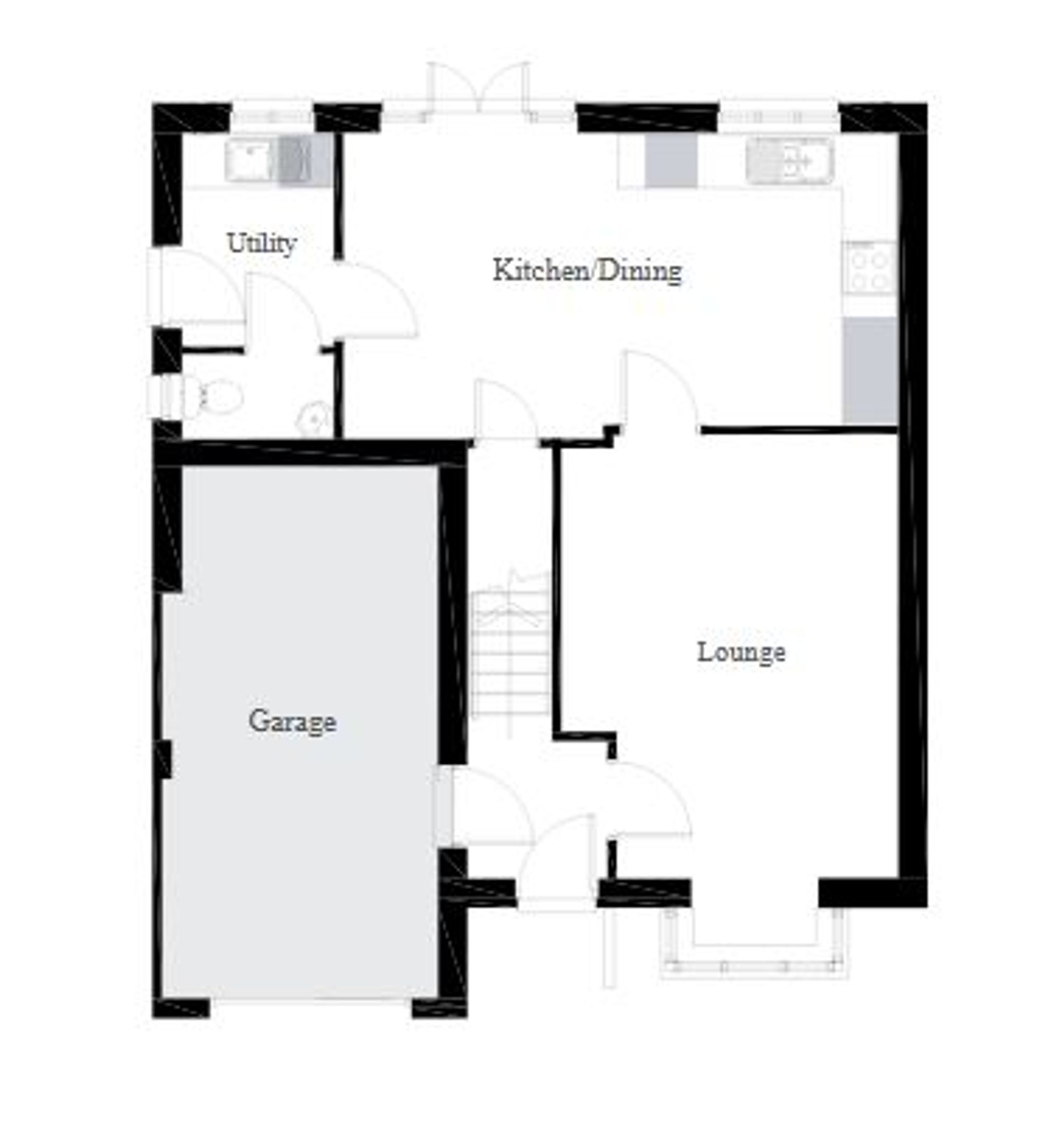 Floorplan for The Pendoylan, Parc Tondu, CF32