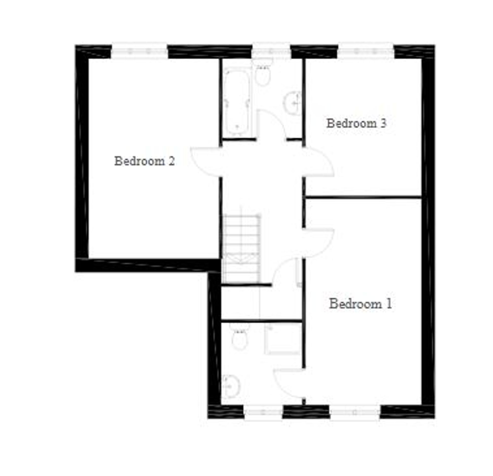 Floorplan for The Pendoylan, Parc Tondu, CF32