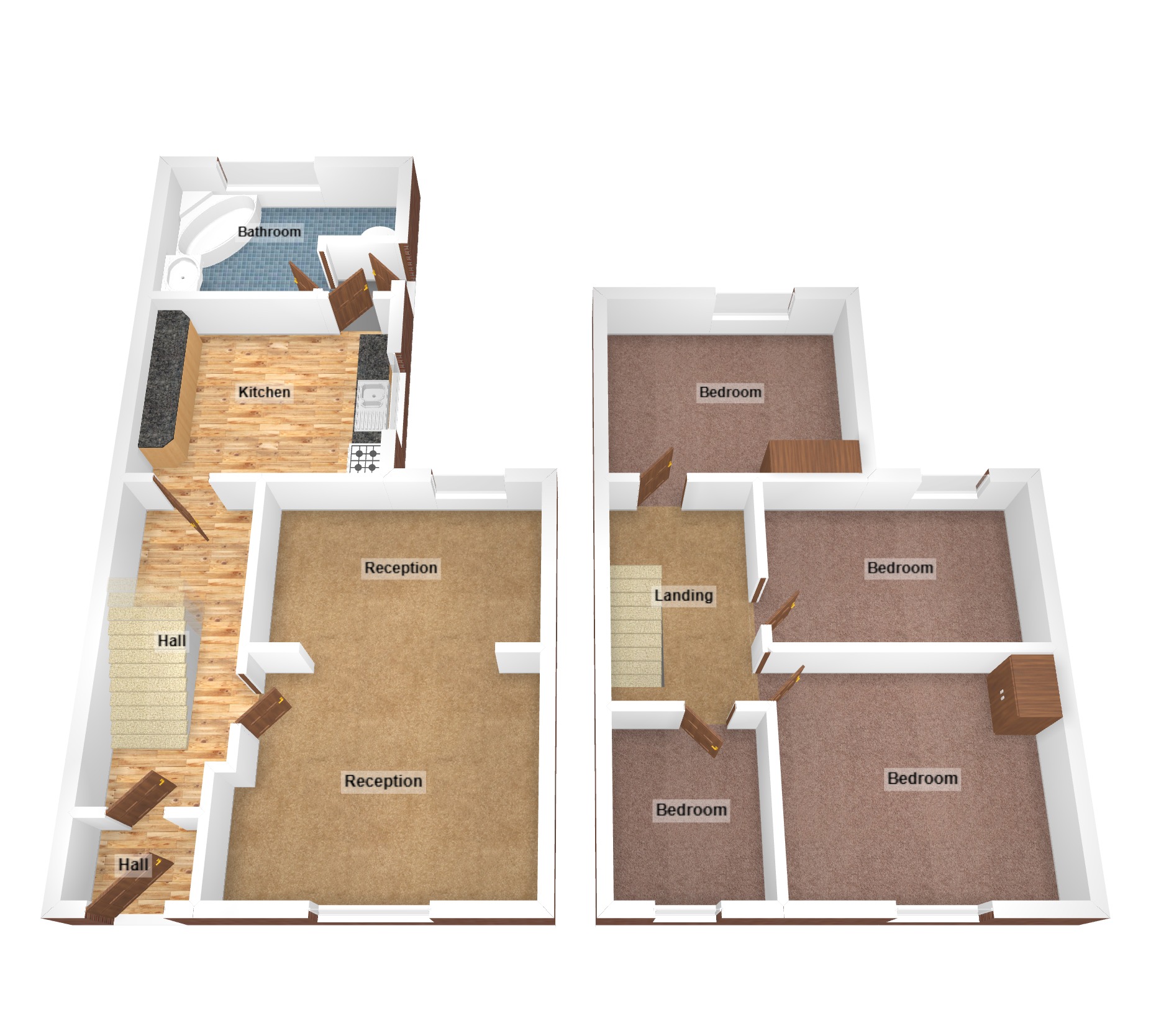 Floorplan for Dunraven Street, Port Talbot