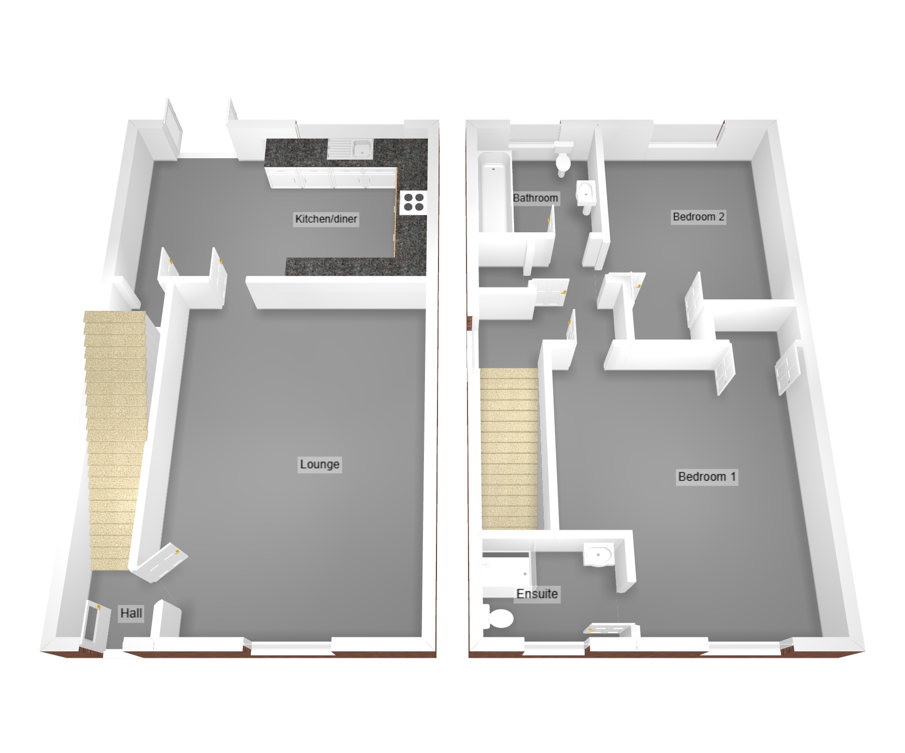 Floorplan for Trem-Y-Dyffryn, Bridgend