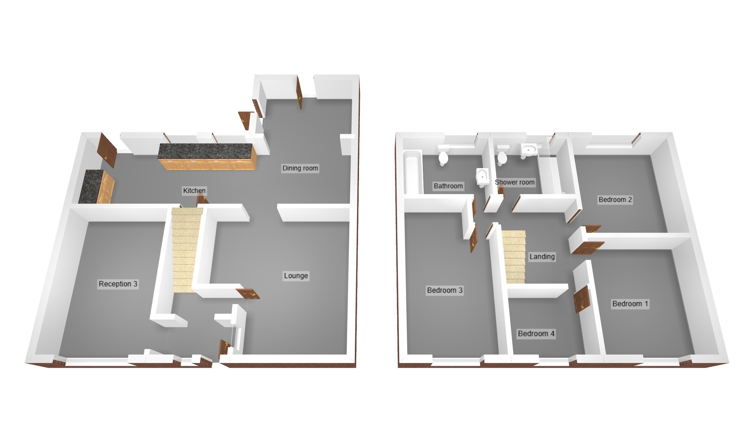 Floorplan for Llangewydd Road, Bridgend, Mid Glamorgan