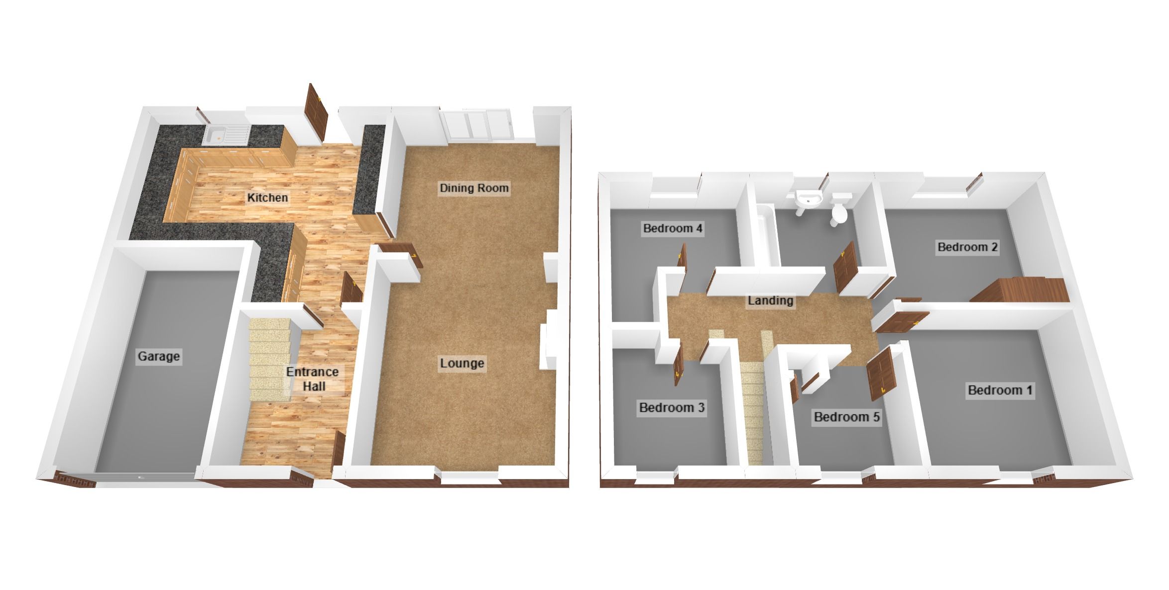 Floorplan for Westminster Way, Bridgend, Mid Glamorgan